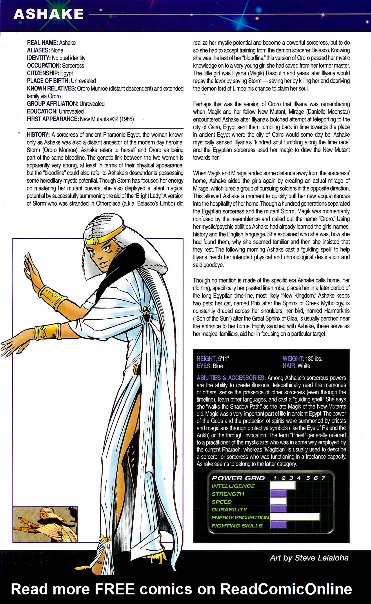 Read online Official Handbook of the Marvel Universe: Mystic Arcana - The Book of Marvel Magic comic -  Issue # Full - 4