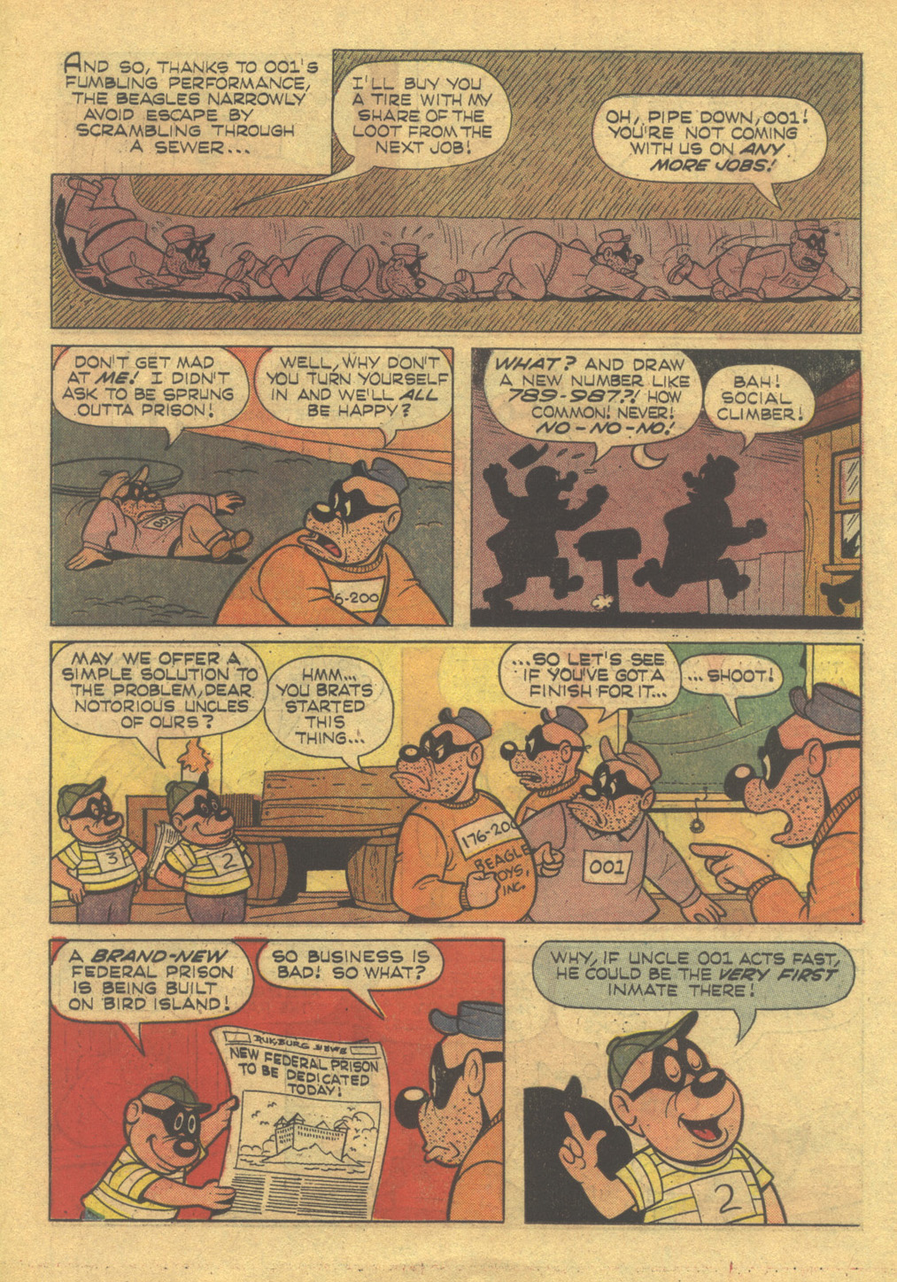 Read online Walt Disney THE BEAGLE BOYS comic -  Issue #4 - 19