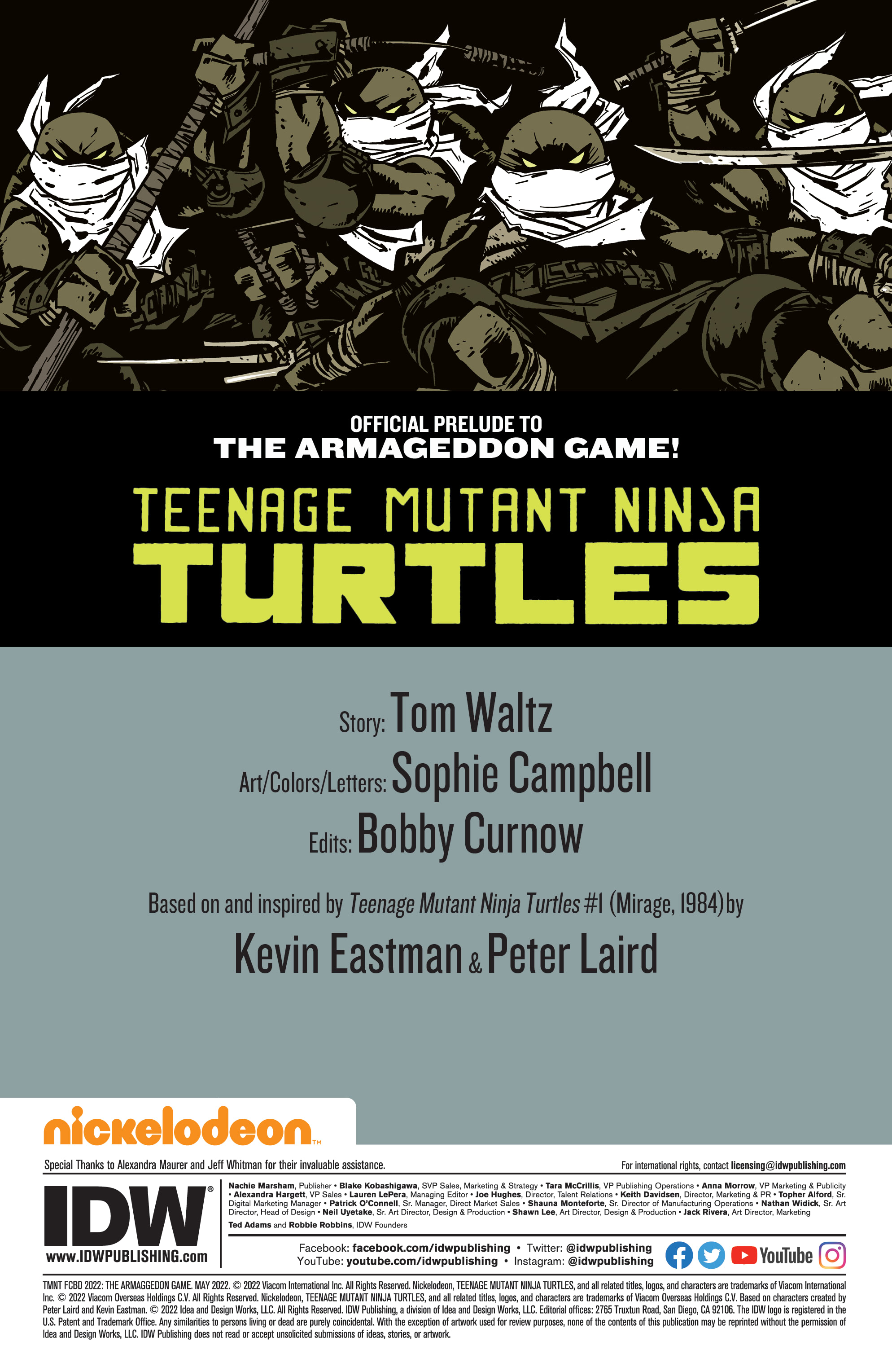 Read online Free Comic Book Day 2022 comic -  Issue # TMNT - The Armaggedon Game - 3