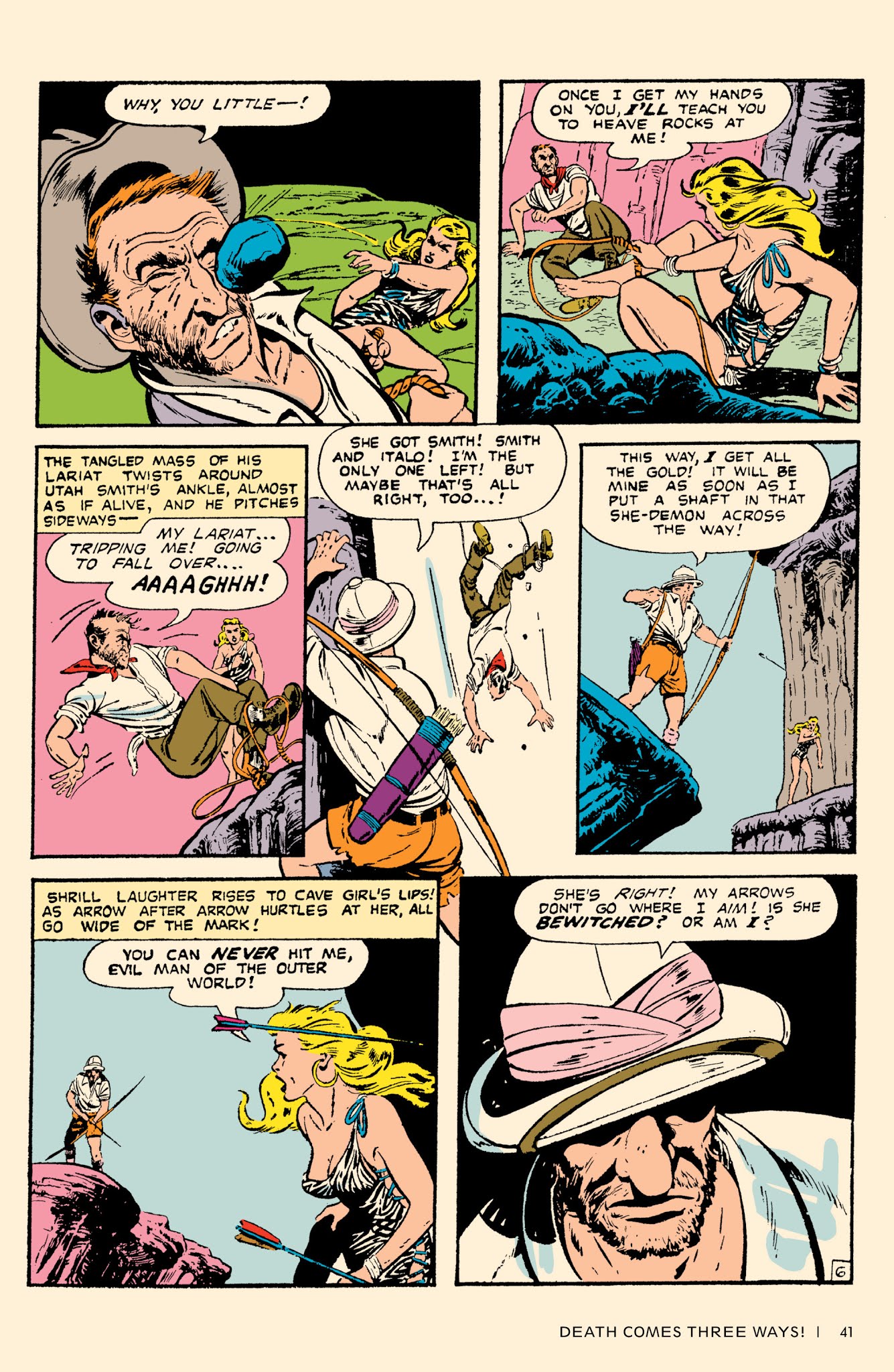 Read online Bob Powell's Complete Cave Girl comic -  Issue # TPB (Part 1) - 42