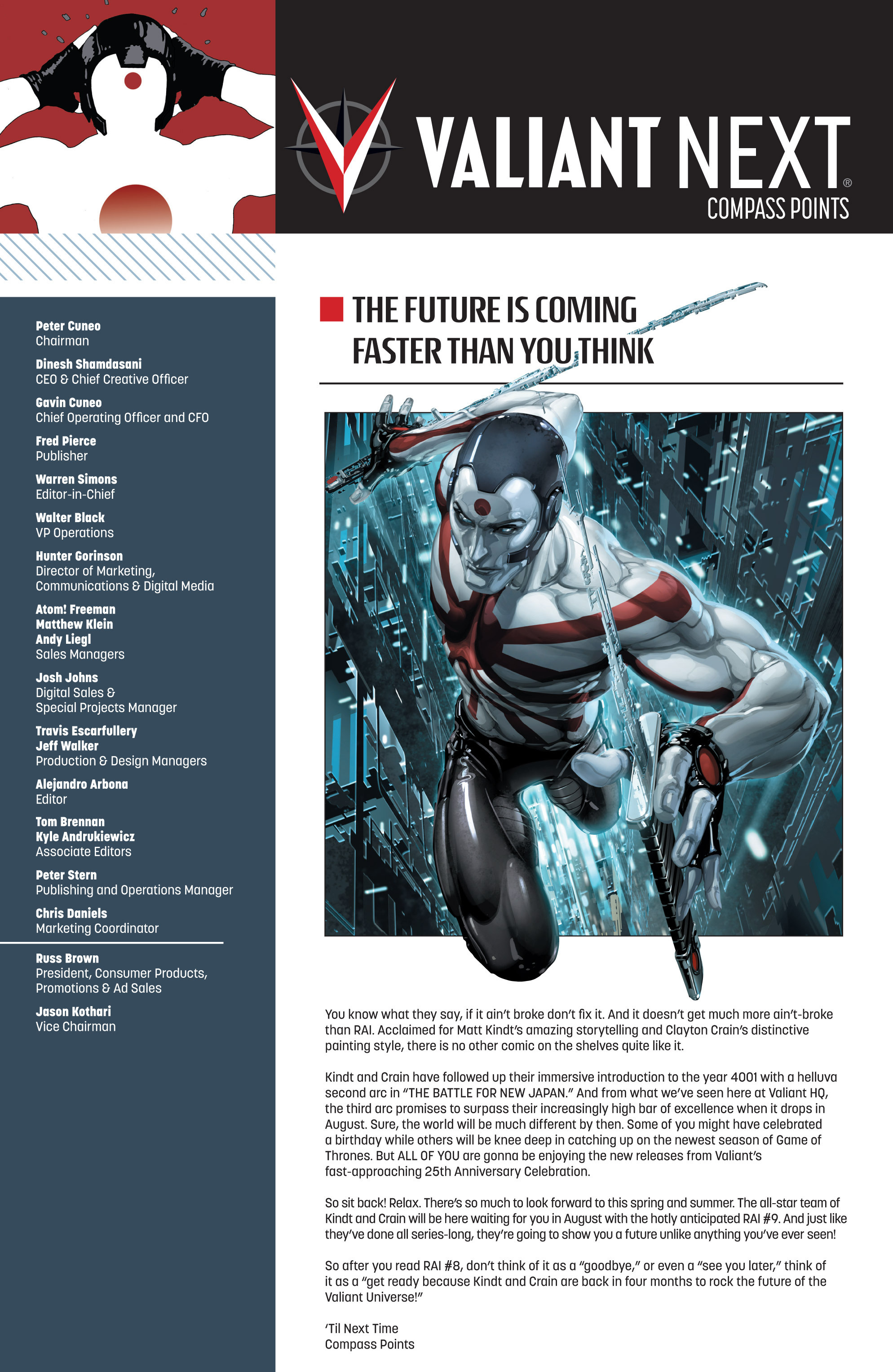 Read online Rai (2014) comic -  Issue #8 - 29