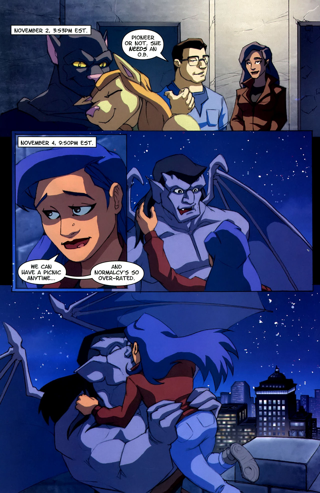 Read online Gargoyles (2006) comic -  Issue #7 - 23