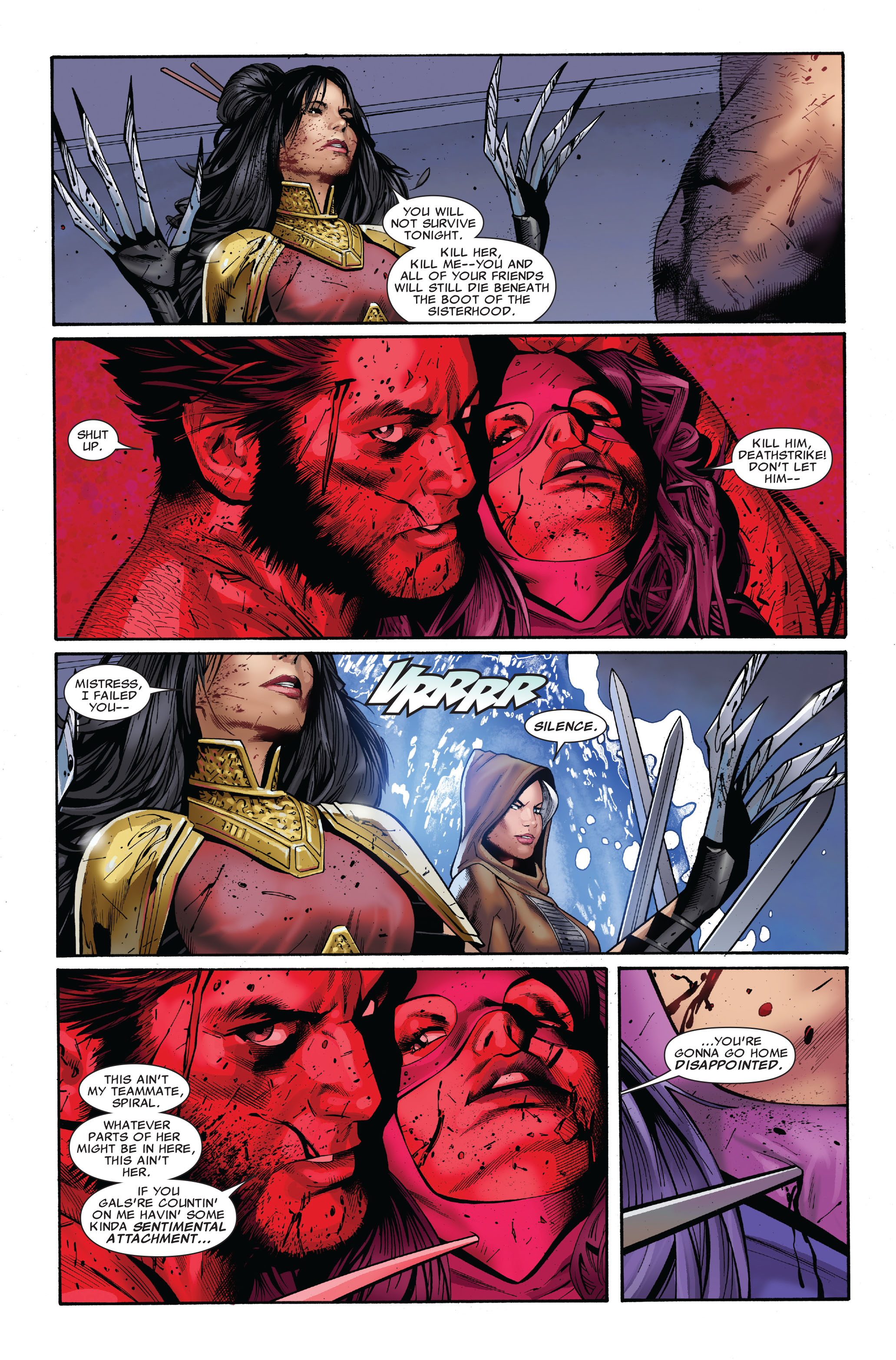 Read online Uncanny X-Men: Sisterhood comic -  Issue # TPB - 74