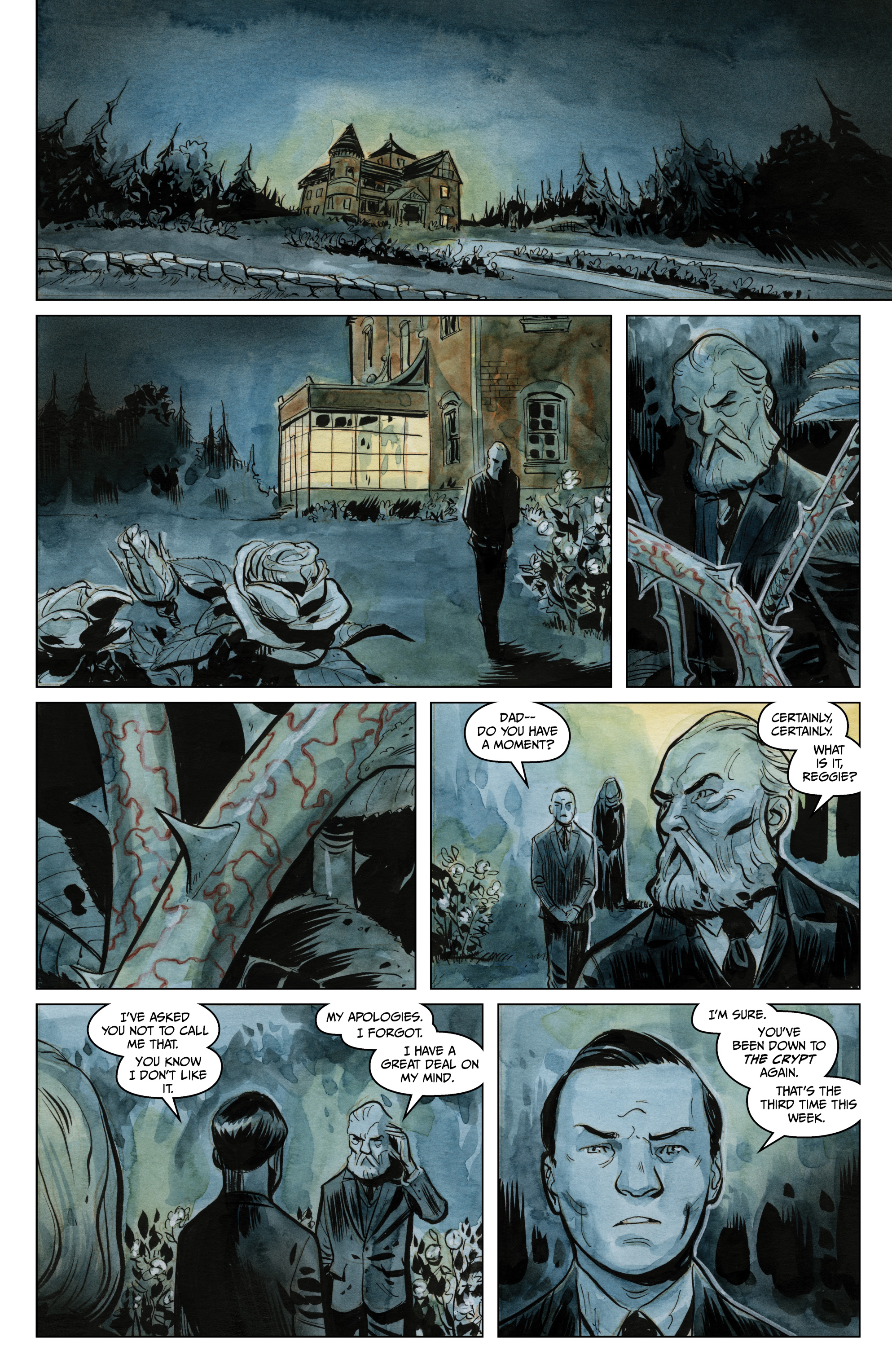 Read online Manor Black comic -  Issue # _TPB - 20
