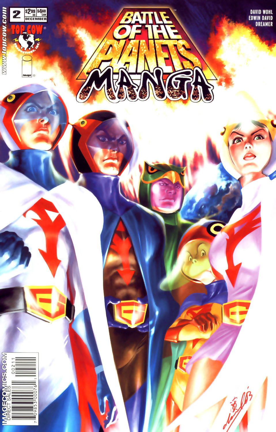 Read online Battle of the Planets: Manga comic -  Issue #2 - 1