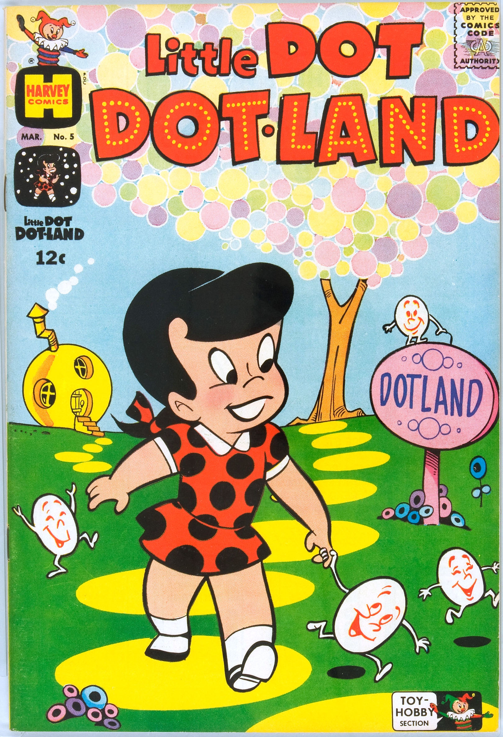 Read online Little Dot Dotland comic -  Issue #5 - 1