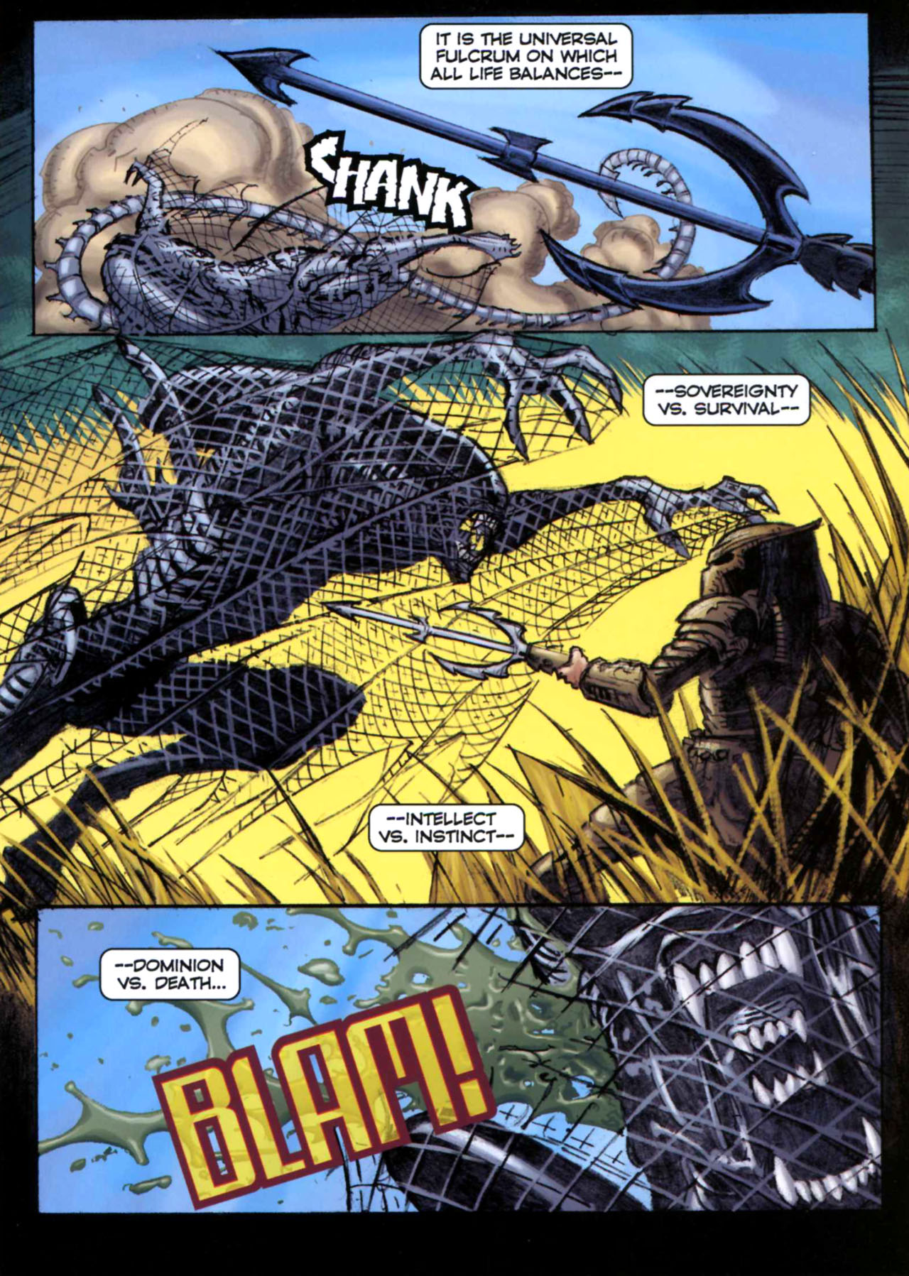 Read online Alien Vs. Predator: Civilized Beasts comic -  Issue # TPB - 10