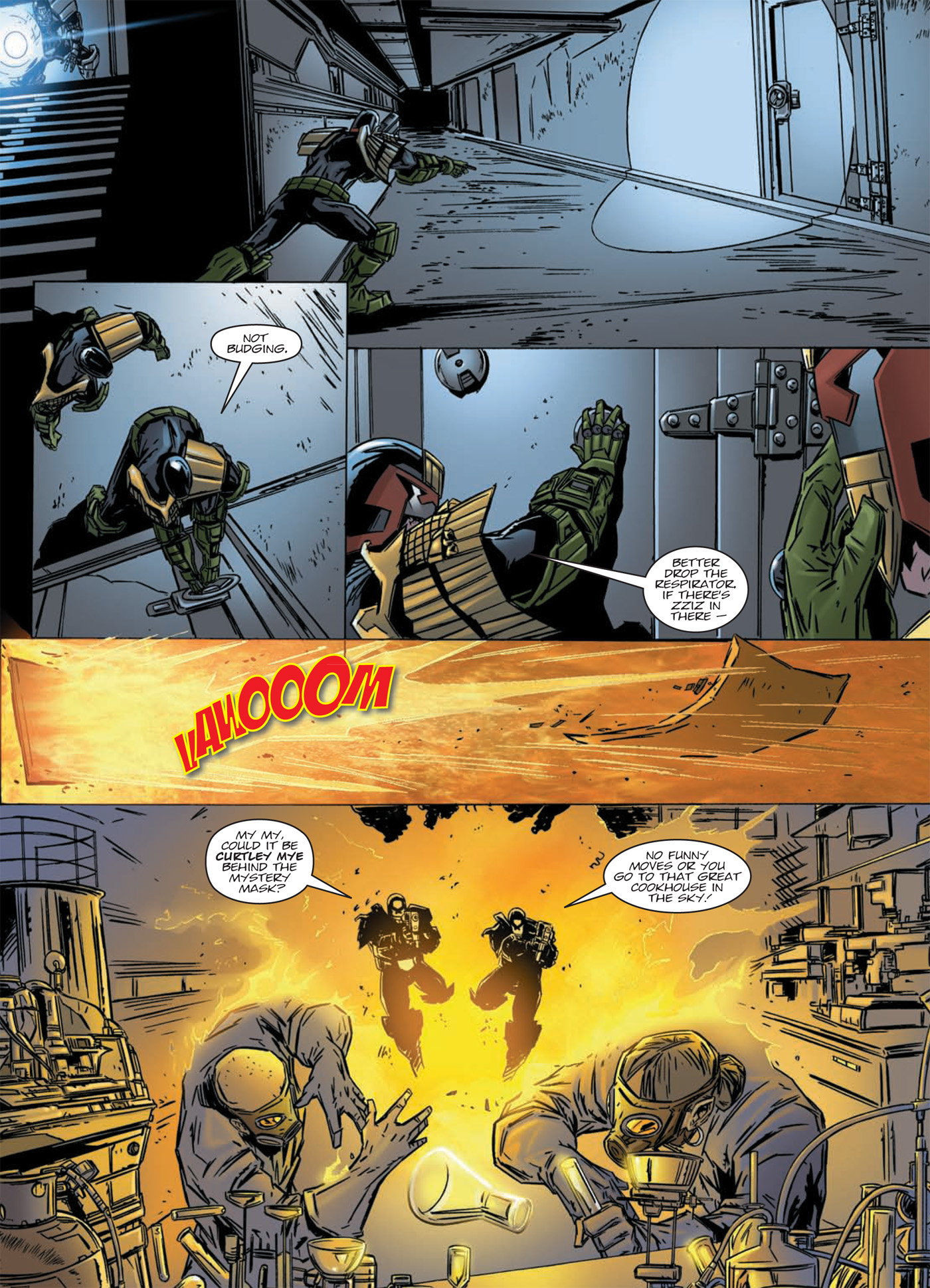 Read online Judge Dredd: Day of Chaos: Fallout comic -  Issue # TPB (Part 3) - 25