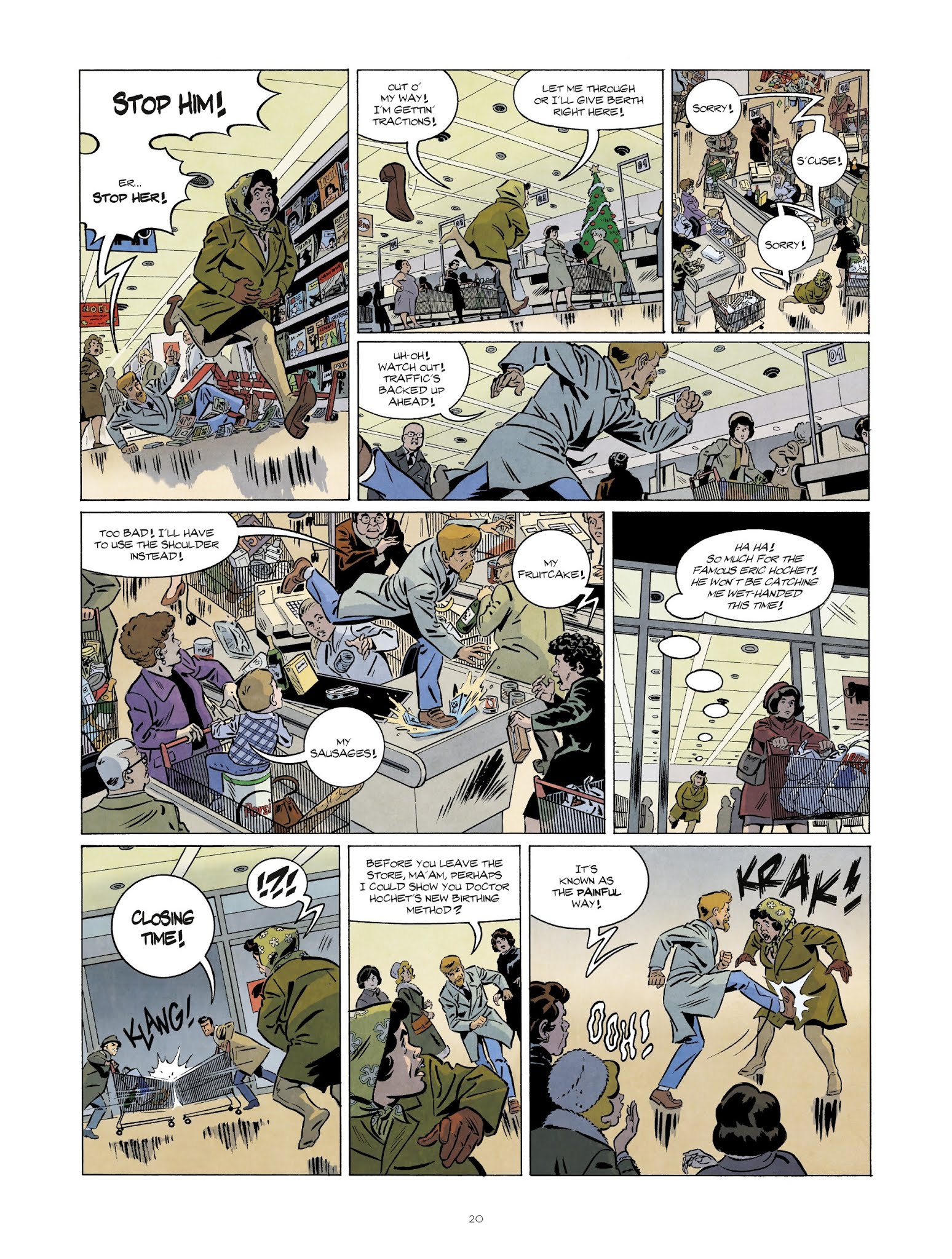 Read online The Mighty Return of Ric Hochet comic -  Issue #3 - 20