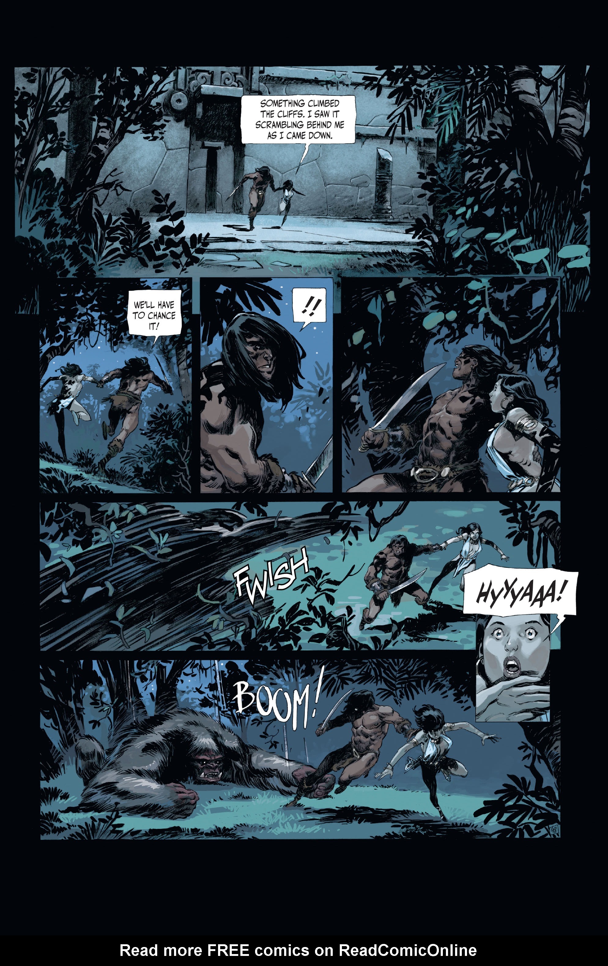 Read online The Cimmerian: Iron Shadows in the Moon comic -  Issue #3 - 10