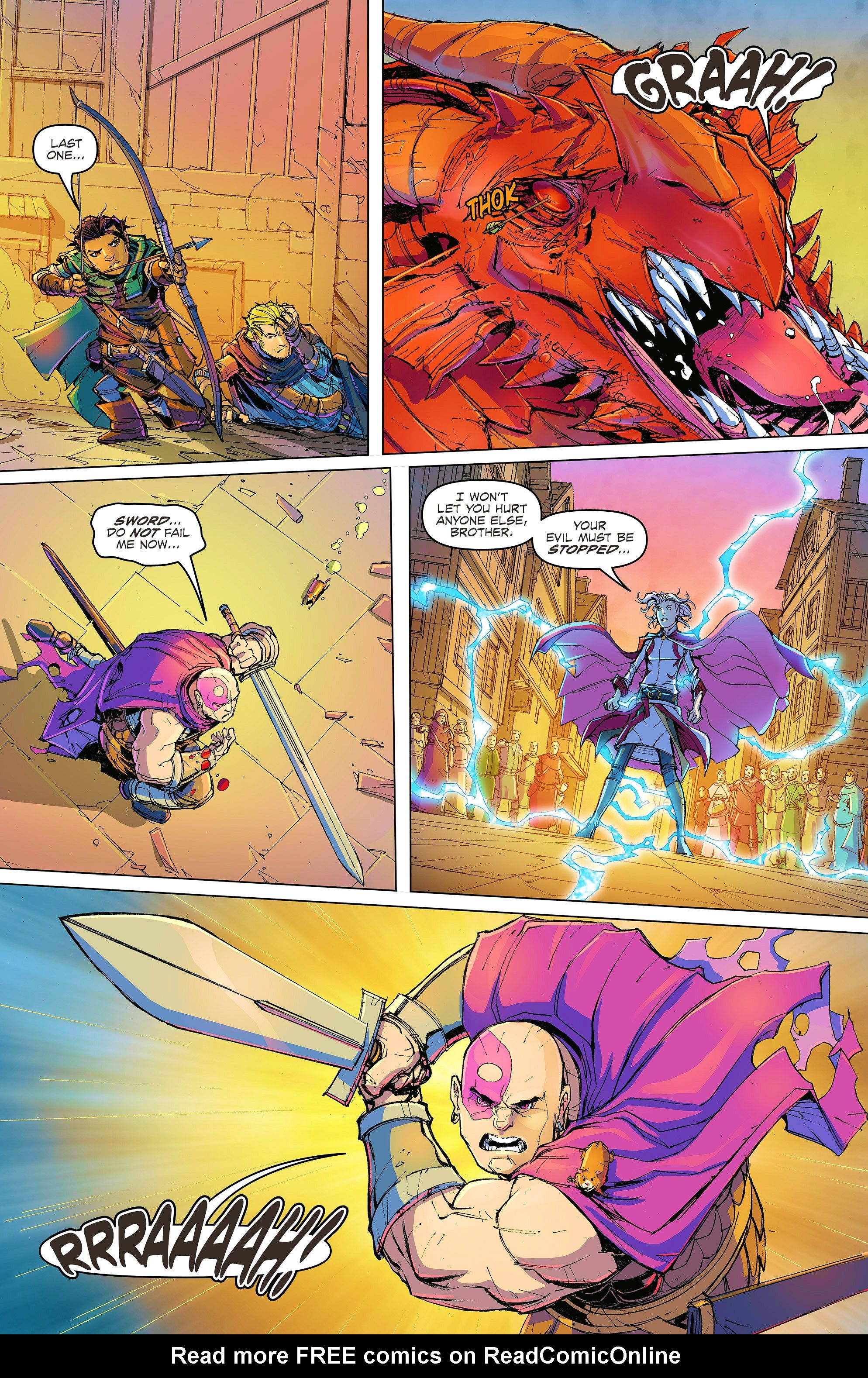 Read online Dungeons & Dragons: Legends of Baldur's Gate comic -  Issue #5 - 16