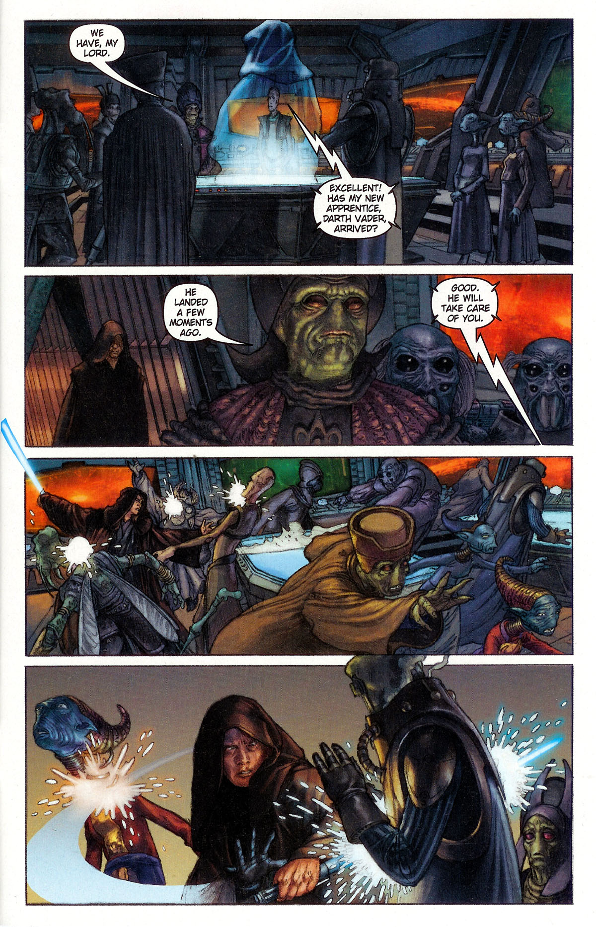 Read online Star Wars: Episode III - Revenge Of The Sith comic -  Issue #3 - 23