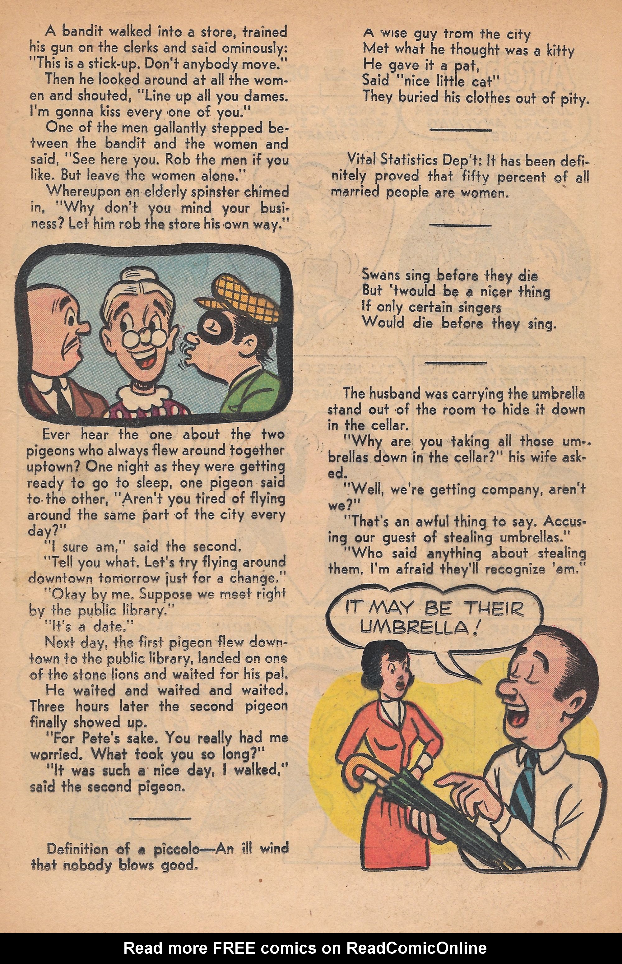 Read online Archie's Joke Book Magazine comic -  Issue #19 - 17