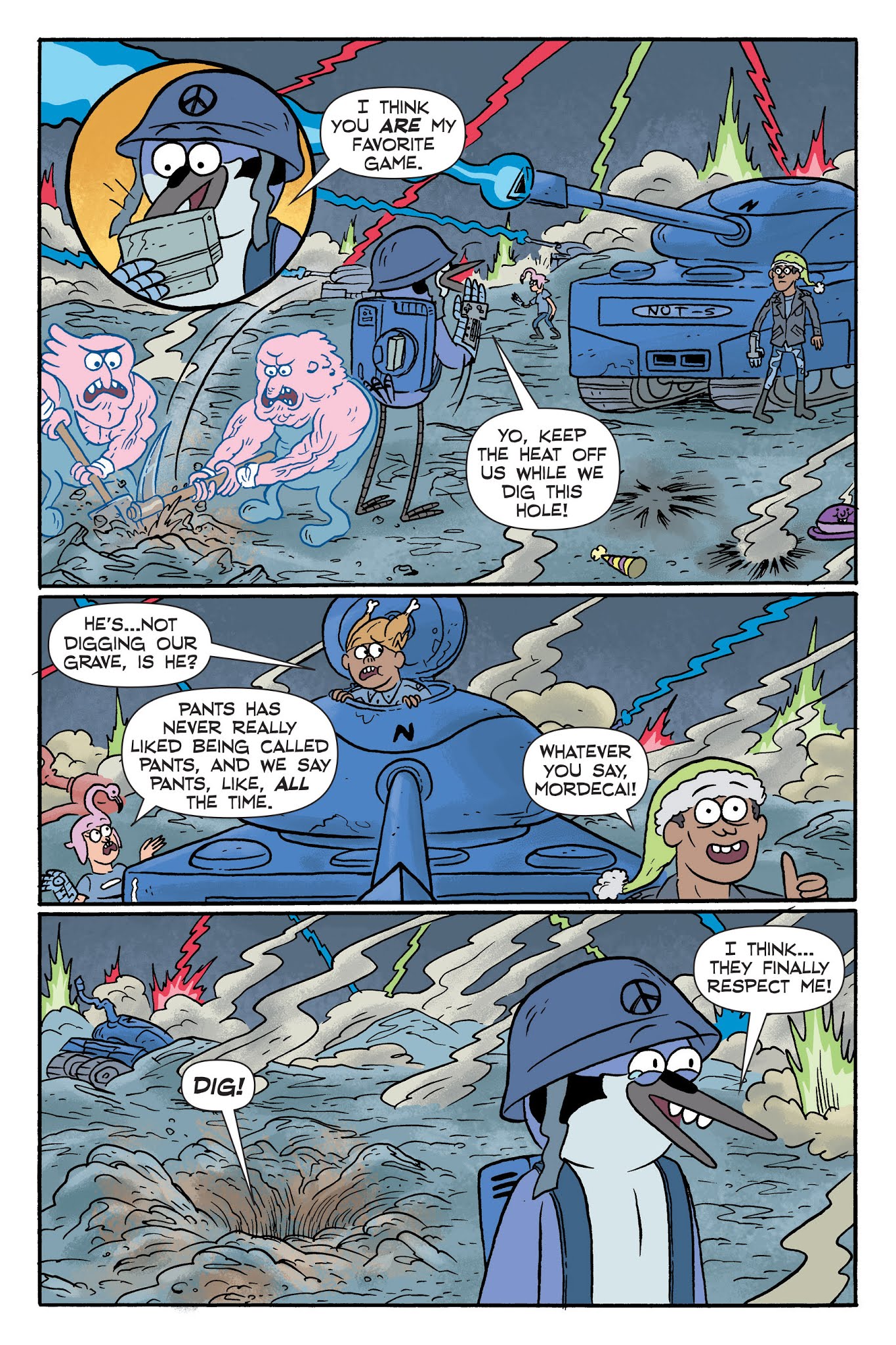 Read online Regular Show: A Clash of Consoles comic -  Issue # TPB (Part 2) - 3