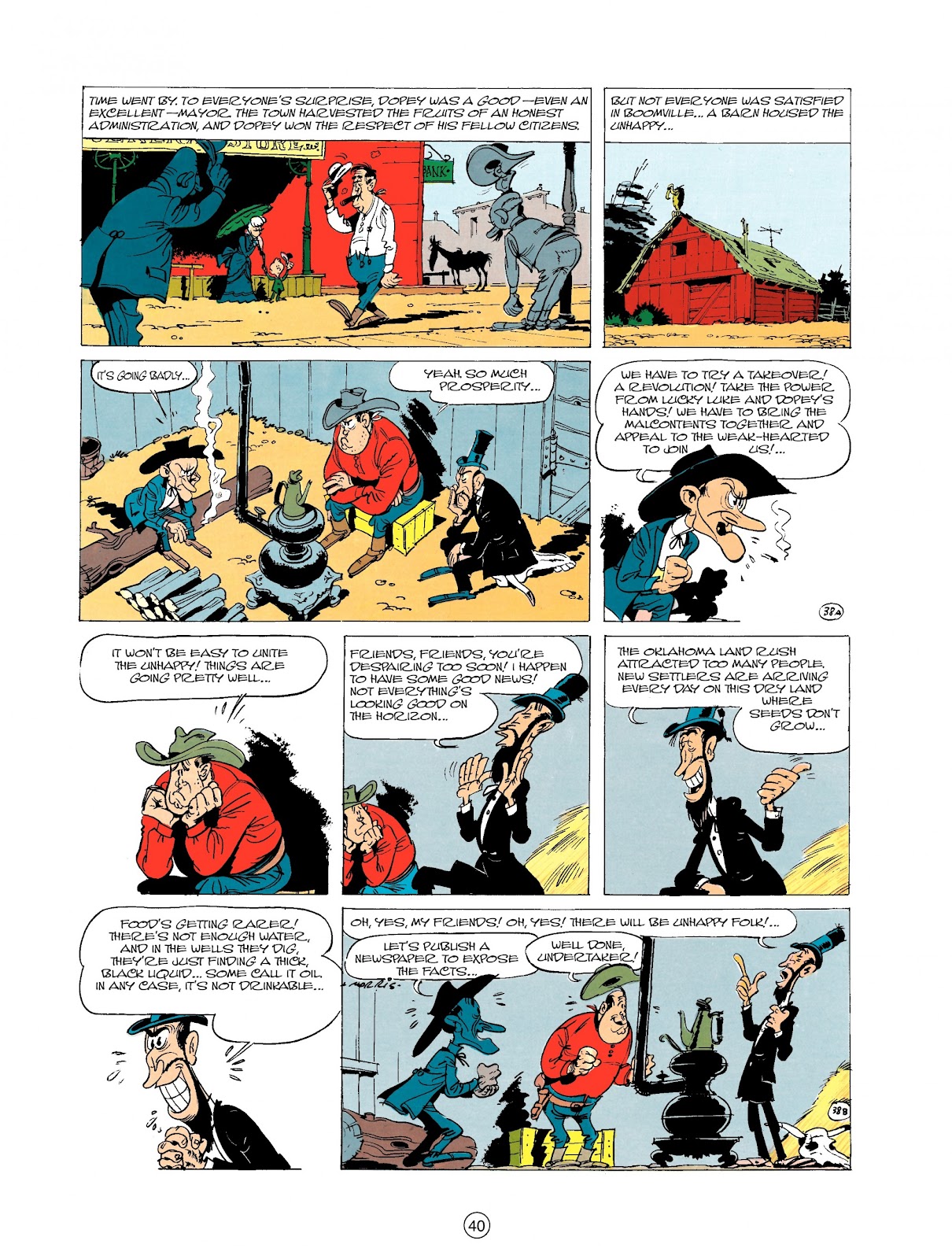 A Lucky Luke Adventure issue 20 - Page 40