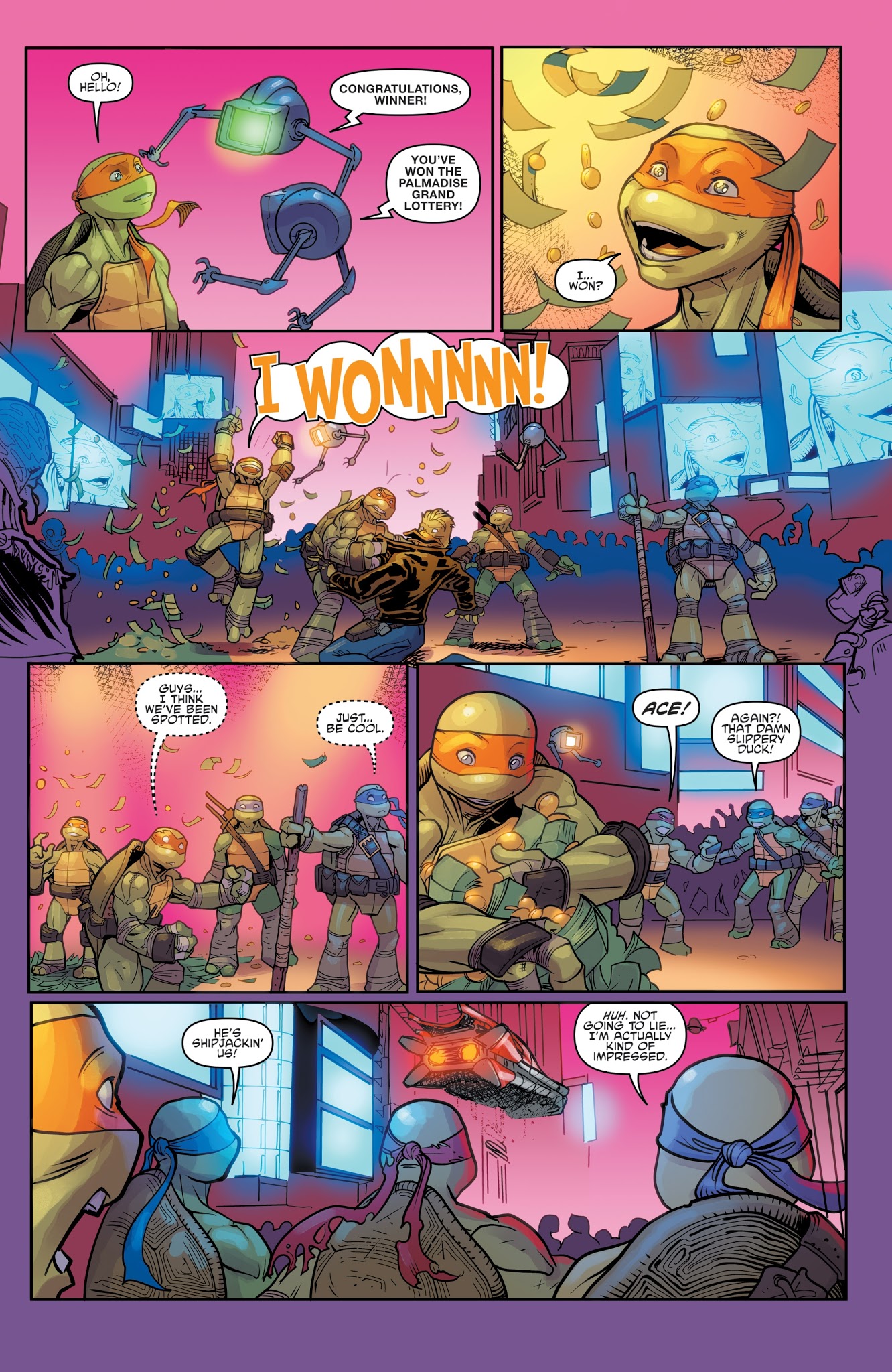 Read online Teenage Mutant Ninja Turtles: Dimension X comic -  Issue #4 - 16