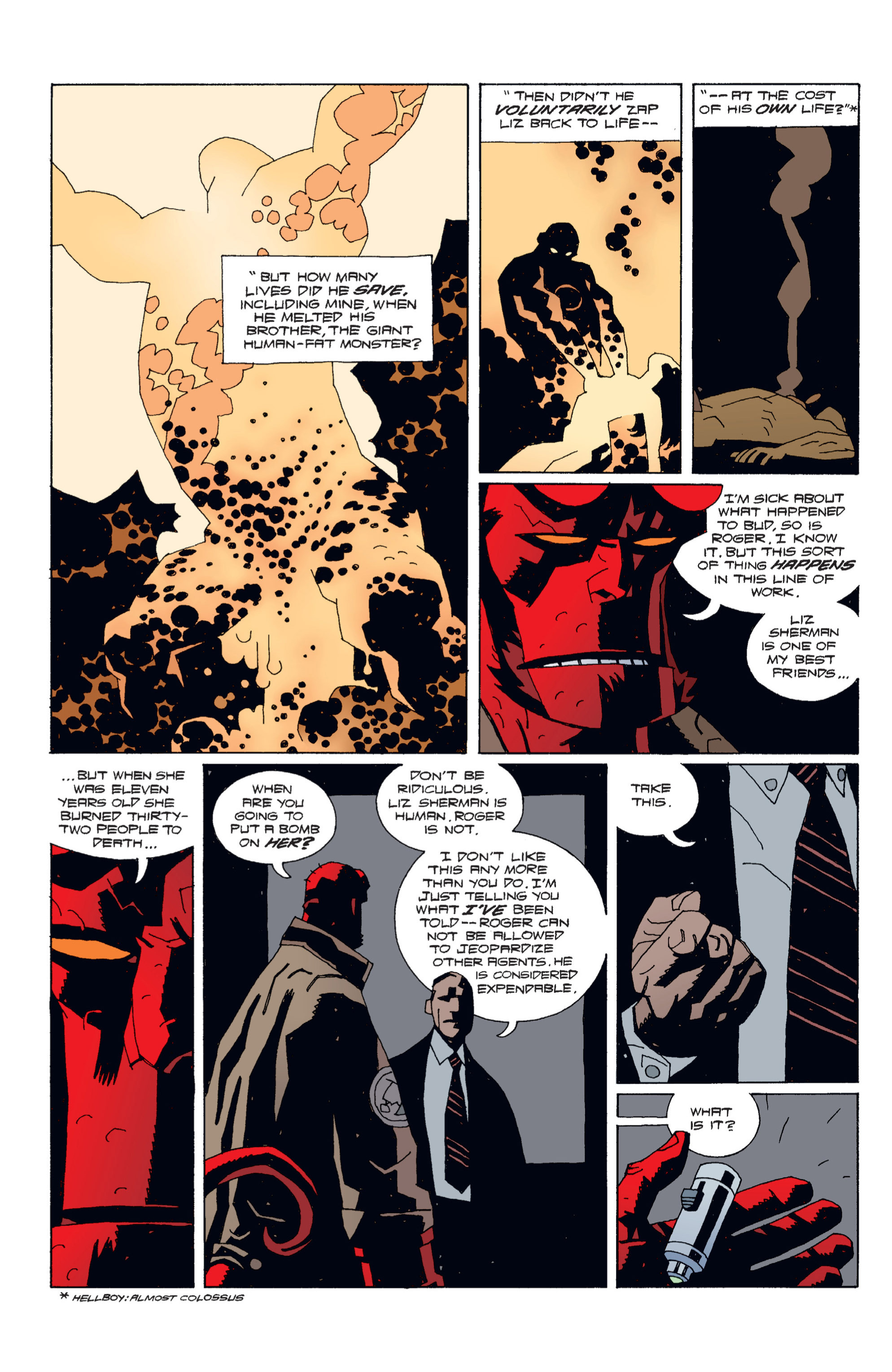 Read online Hellboy comic -  Issue #5 - 23