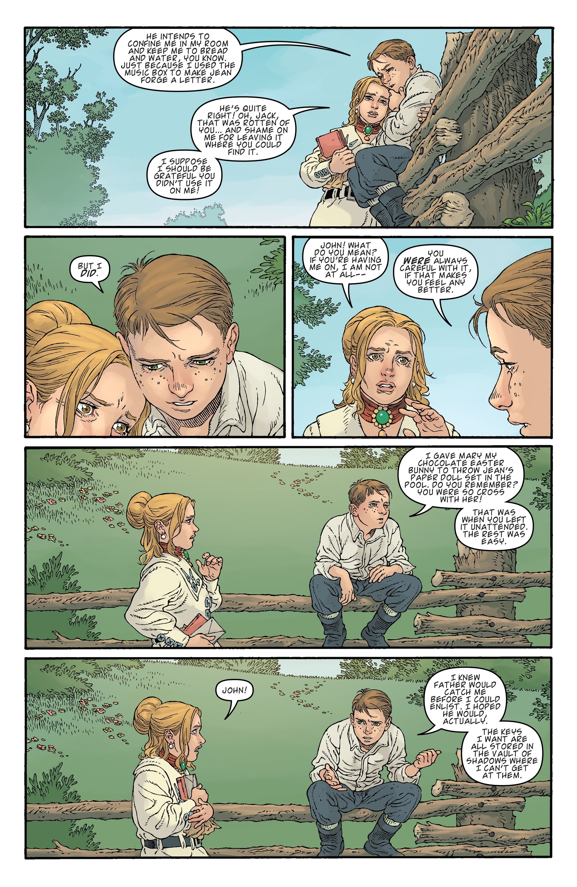 Read online Locke & Key: ...In Pale Battalions Go… comic -  Issue #1 - 14