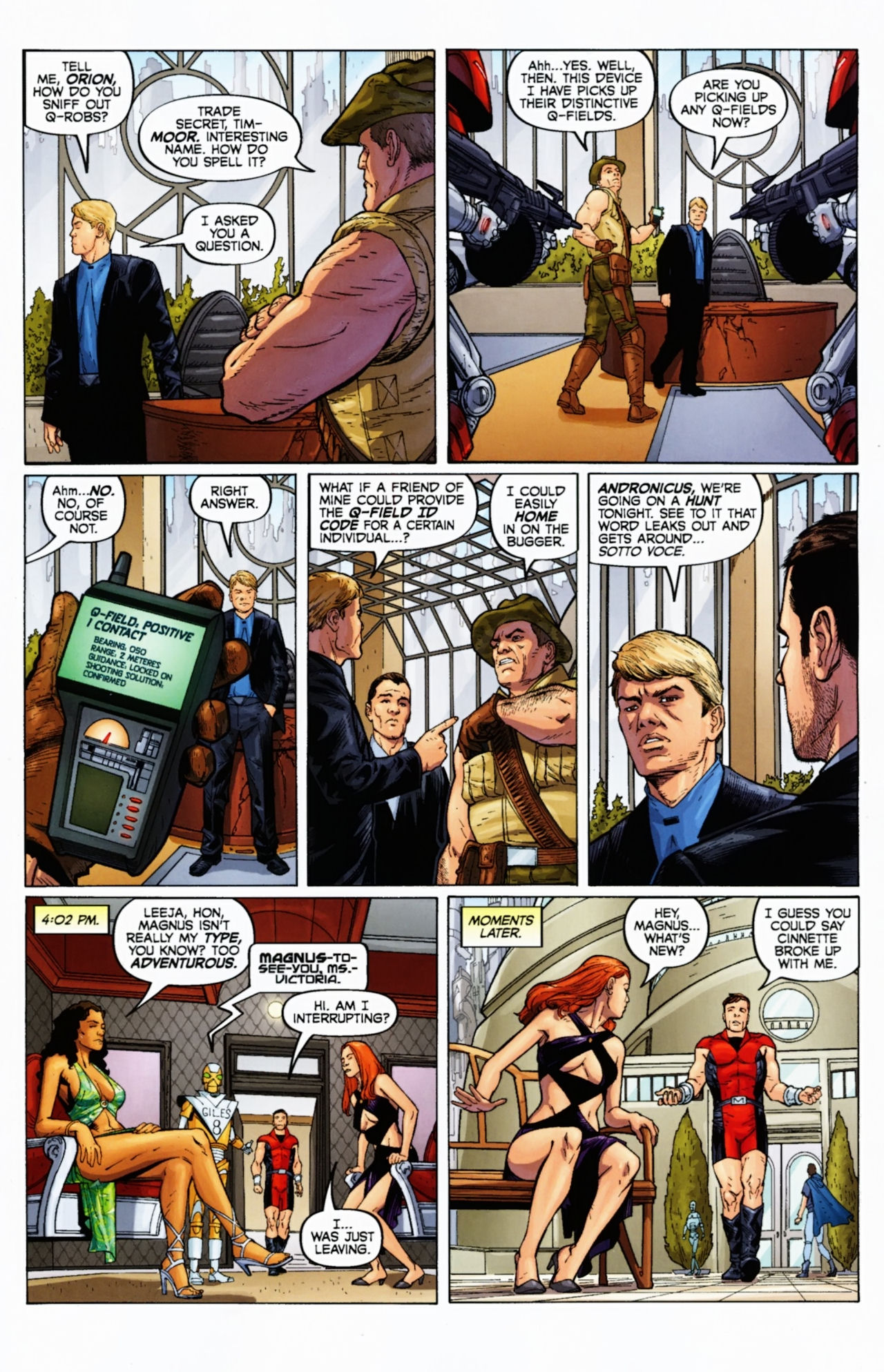 Read online Magnus, Robot Fighter (2010) comic -  Issue #4 - 19