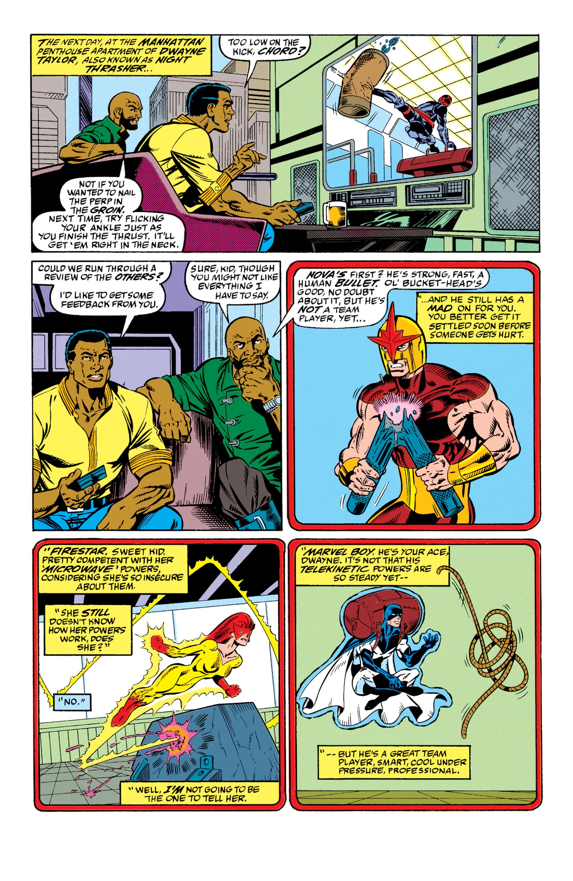 Read online The New Warriors comic -  Issue #5 - 5