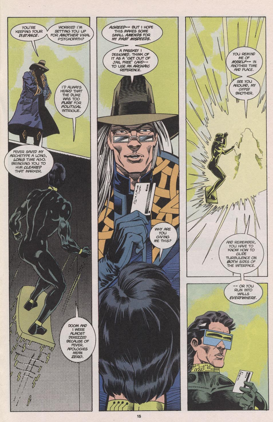 Read online Doom 2099 comic -  Issue #11 - 12