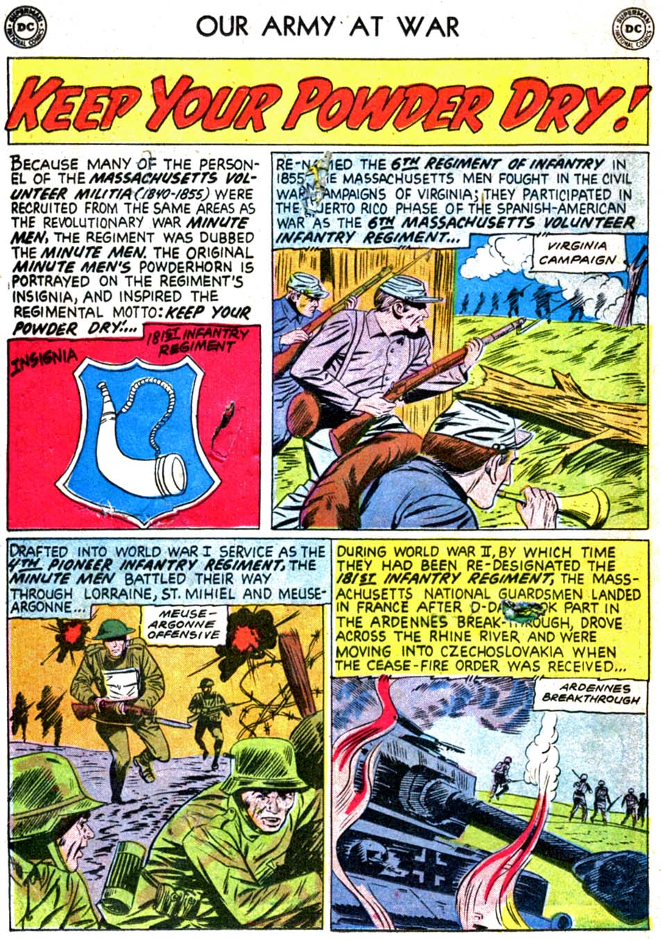 Read online Our Army at War (1952) comic -  Issue #76 - 18
