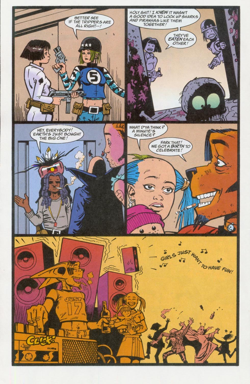 Read online Tank Girl: Apocalypse comic -  Issue #4 - 23