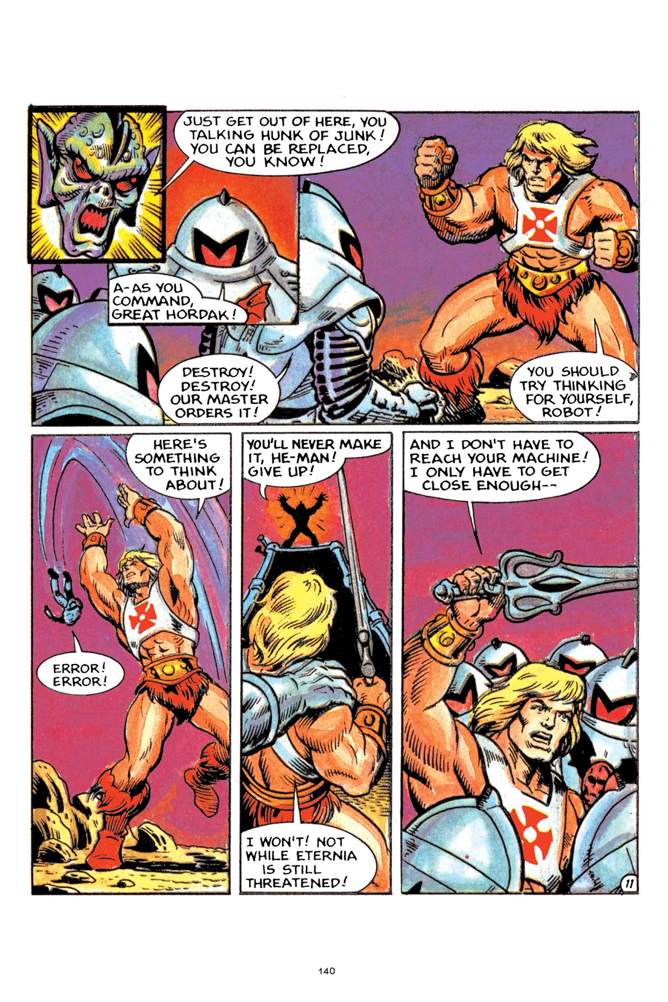 Read online He-Man and the Masters of the Universe Minicomic Collection comic -  Issue # TPB 2 - 134
