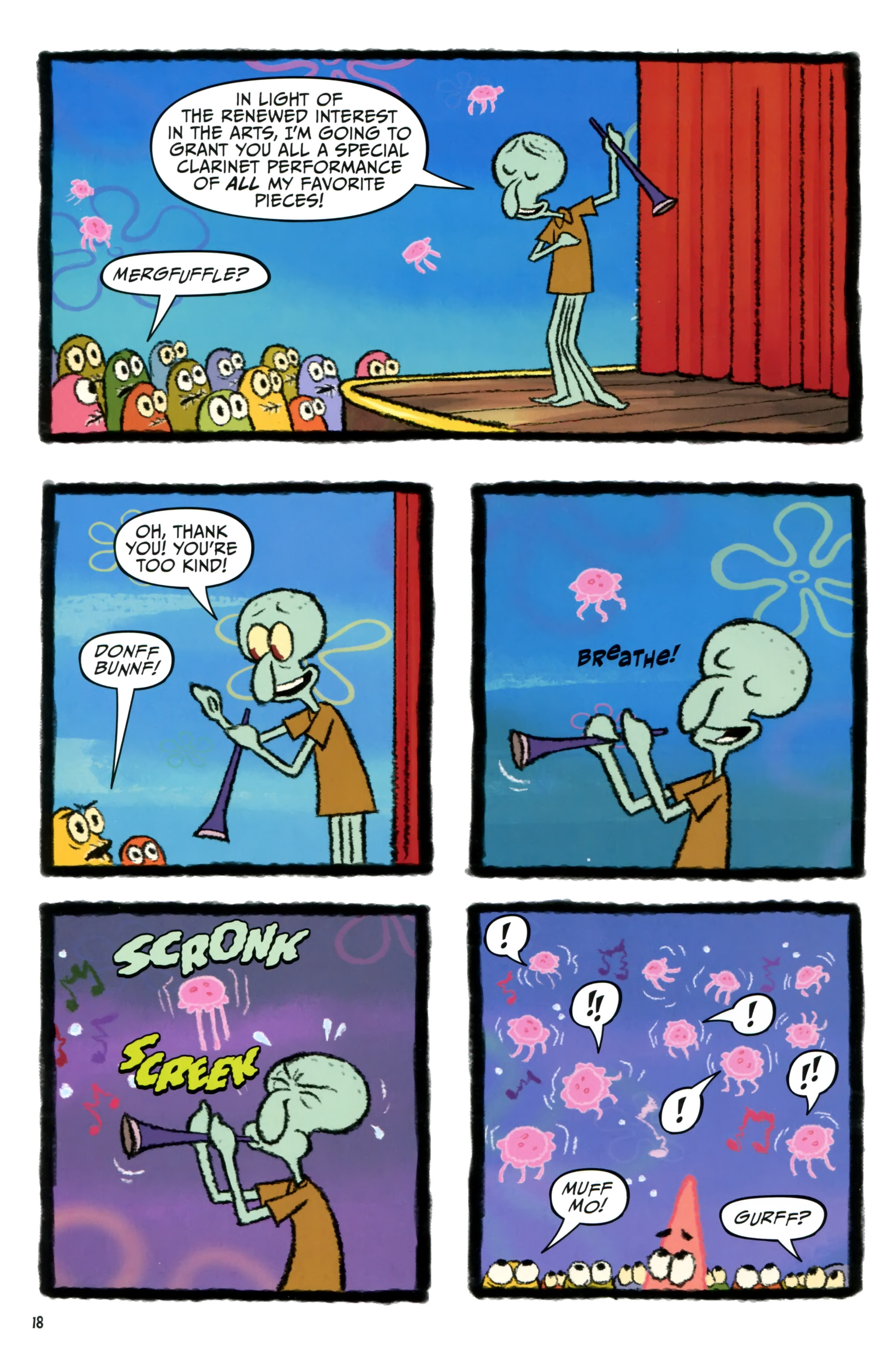 Read online Spongebob Freestyle Funnies comic -  Issue # FCBD 2015 - 20