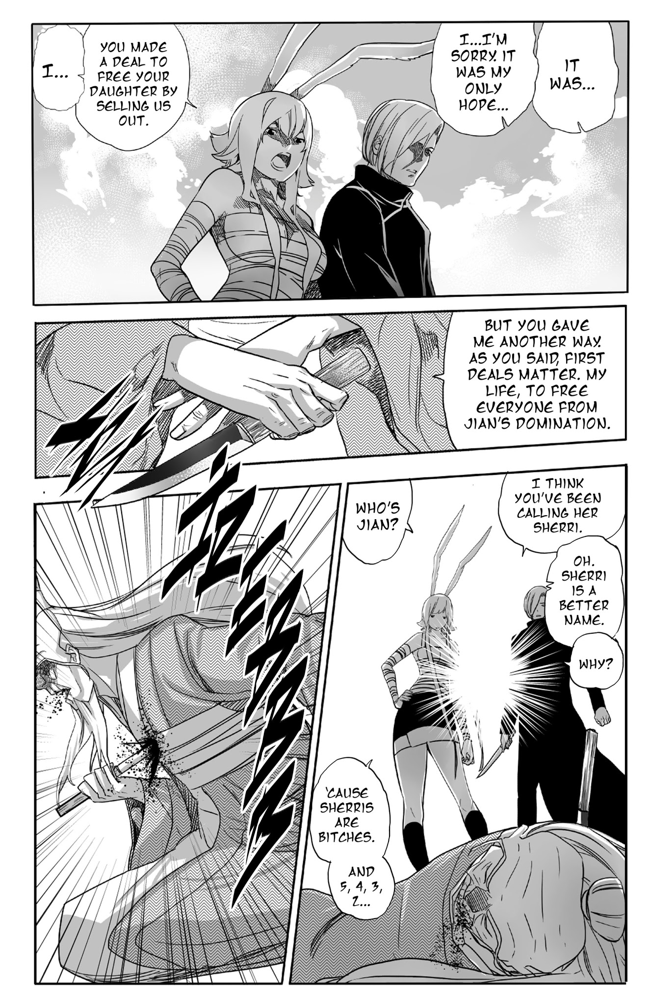 Read online Blade Bunny Vol.2 comic -  Issue #8 - 9