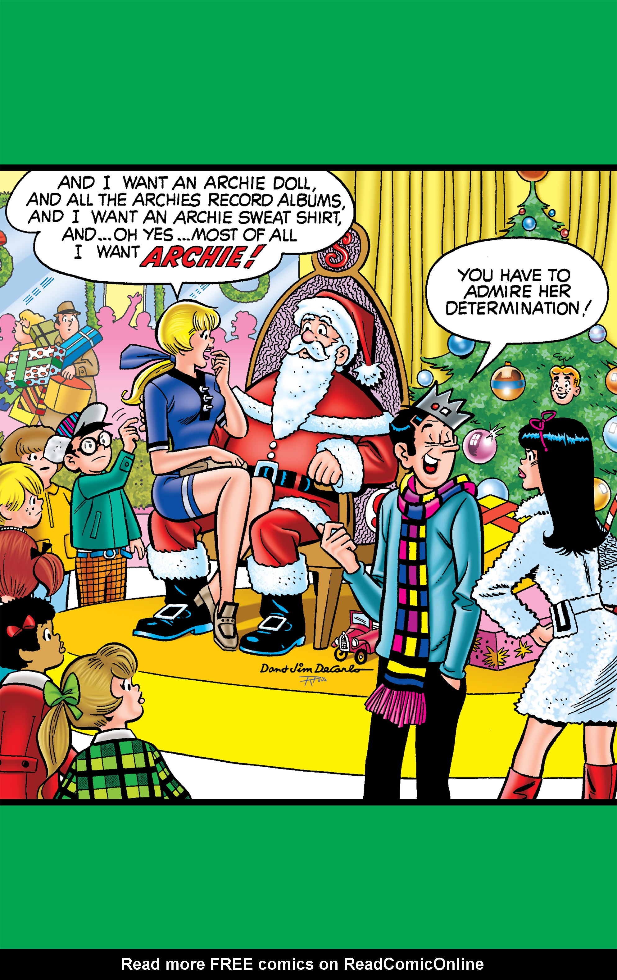 Read online Betty and Veronica: Under the Mistletoe comic -  Issue # TPB - 26