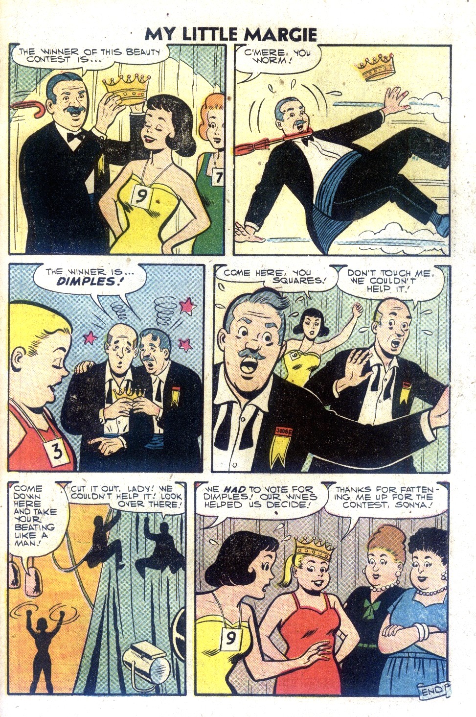 Read online My Little Margie (1954) comic -  Issue #18 - 33