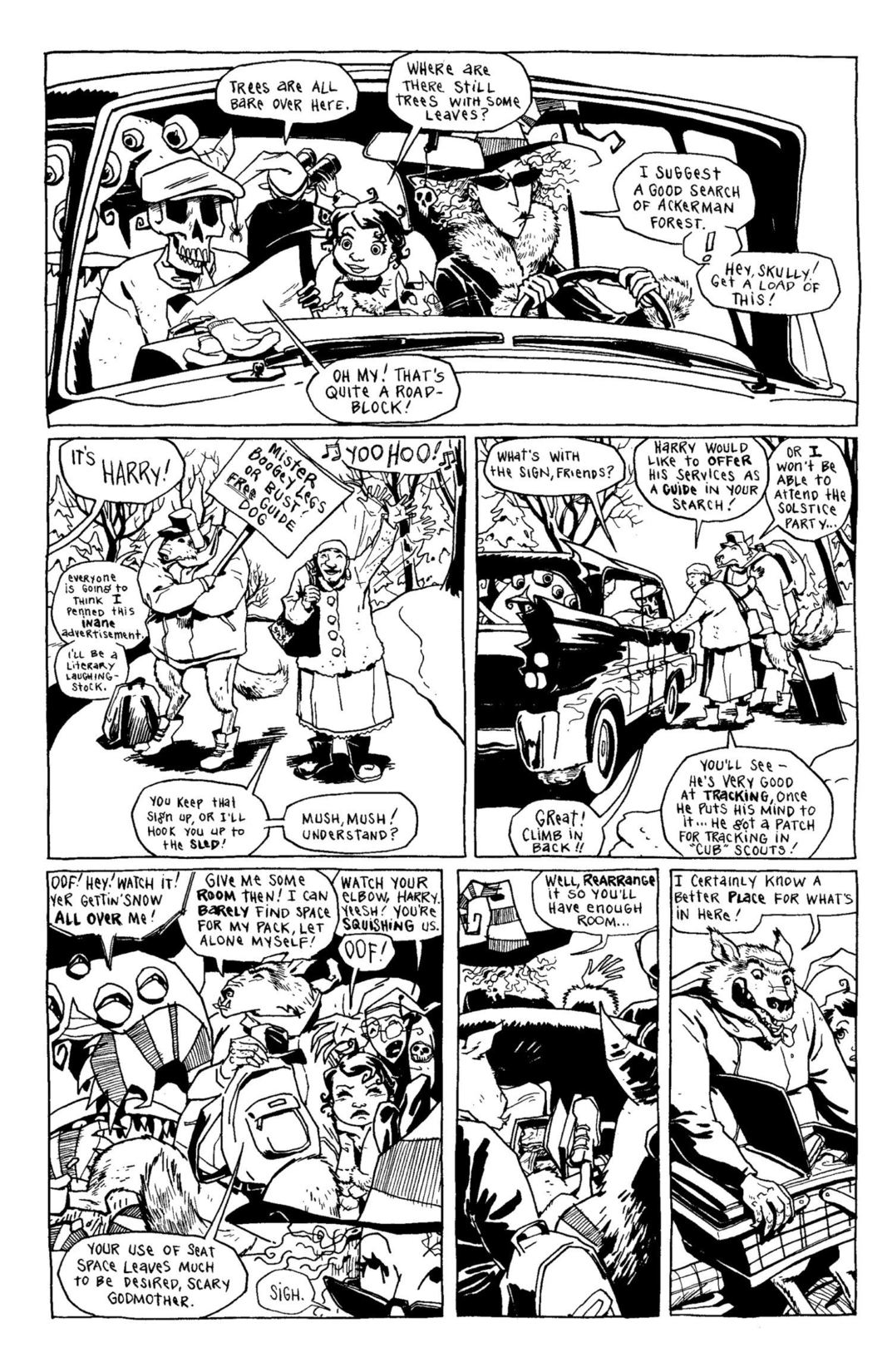 Read online Scary Godmother Comic Book Stories comic -  Issue # TPB - 62