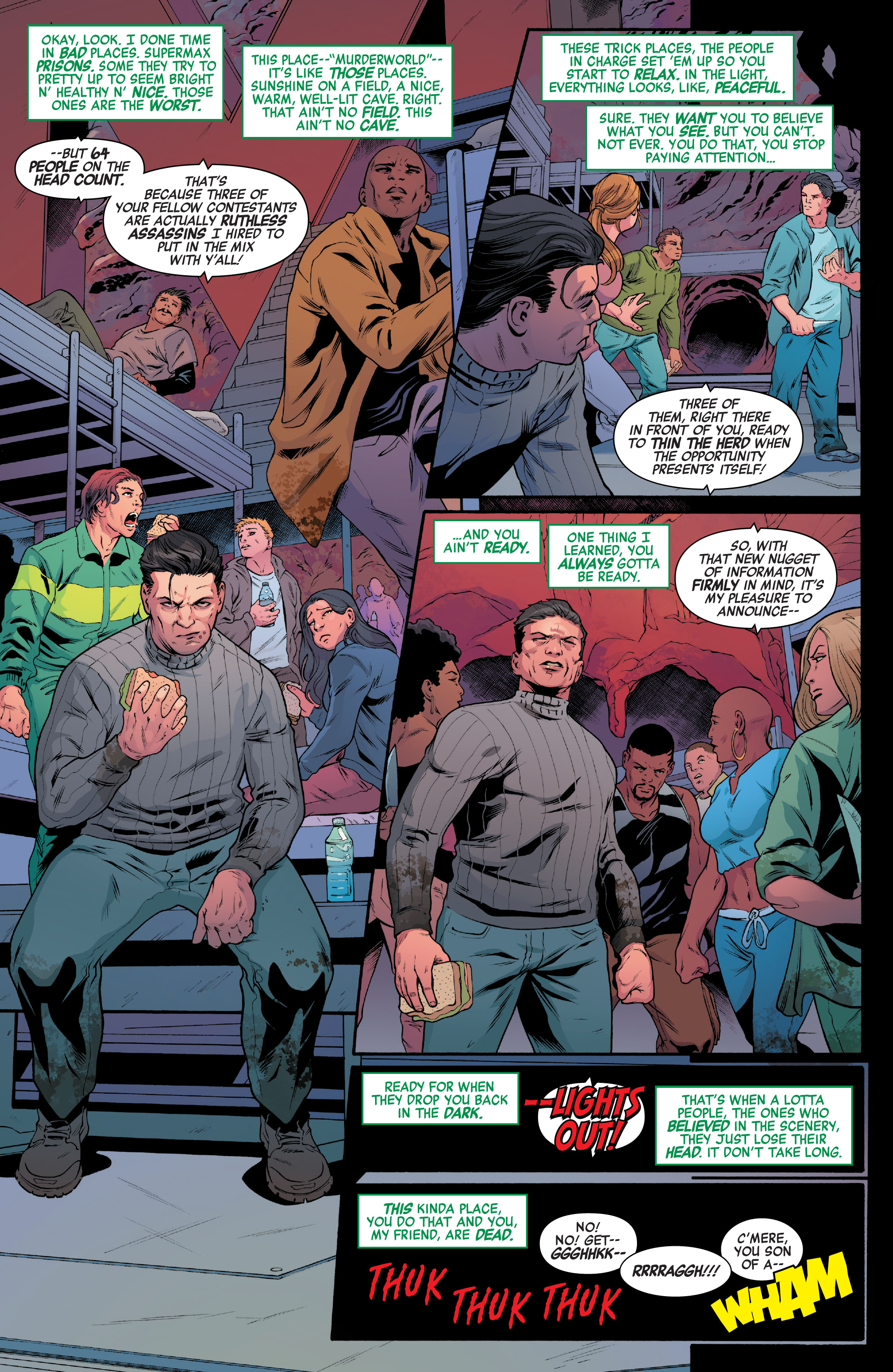 Read online Murderworld: Wolverine comic -  Issue #1 - 3