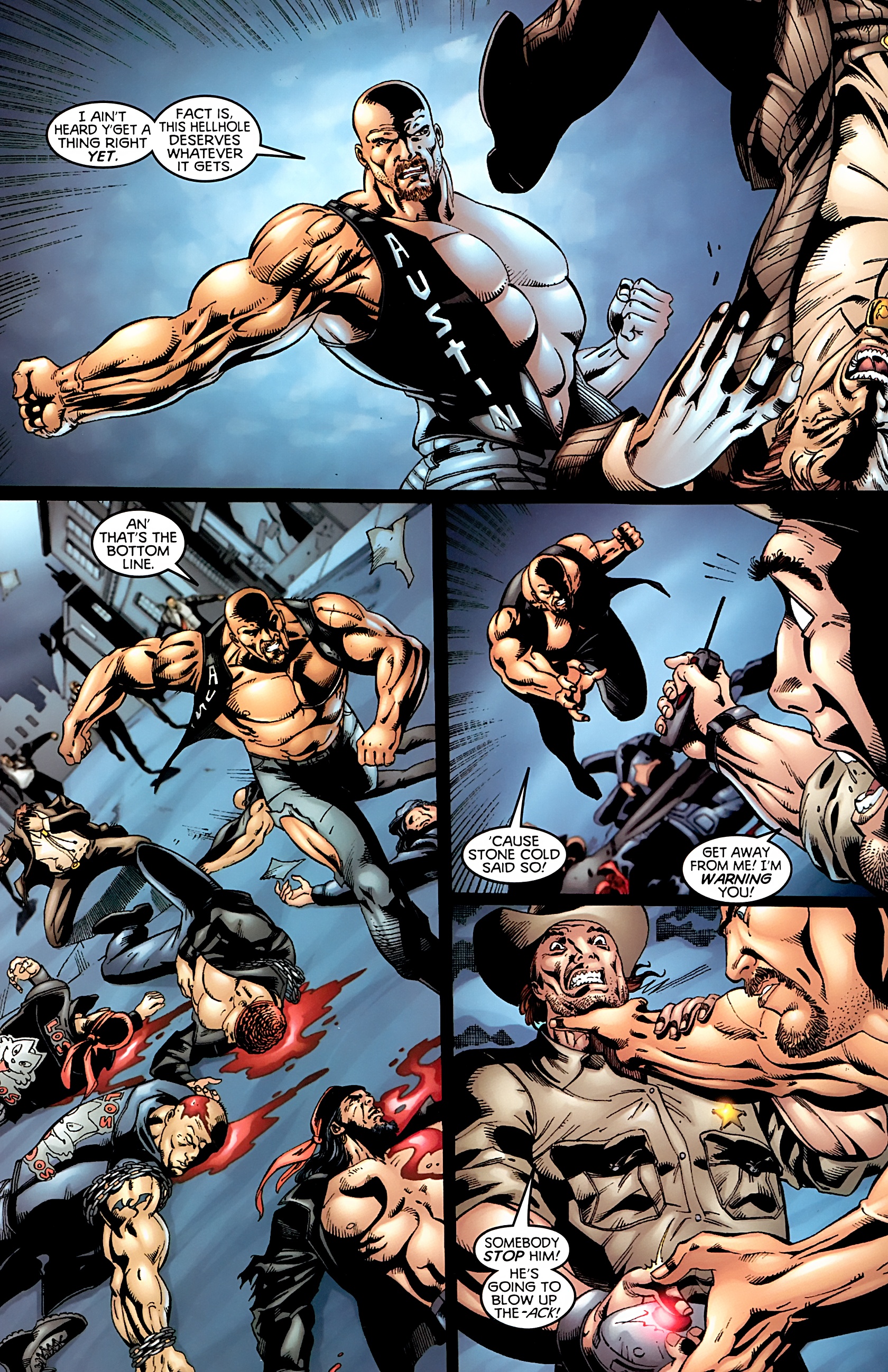 Read online Stone Cold Steve Austin comic -  Issue #4 - 7