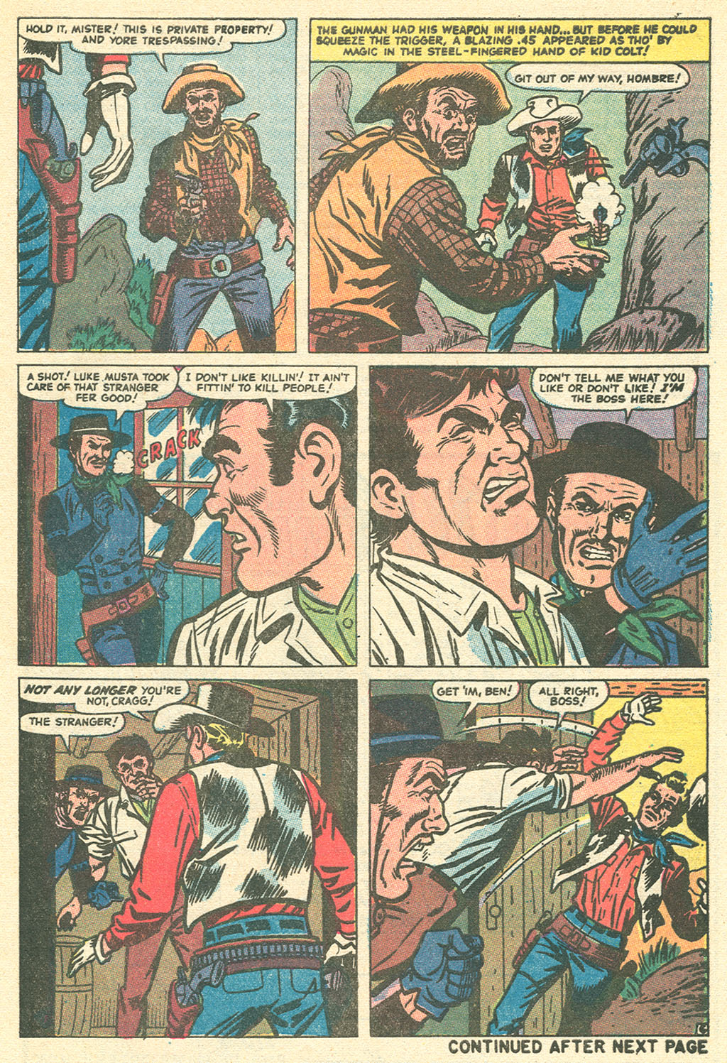 Read online Kid Colt Outlaw comic -  Issue #151 - 9