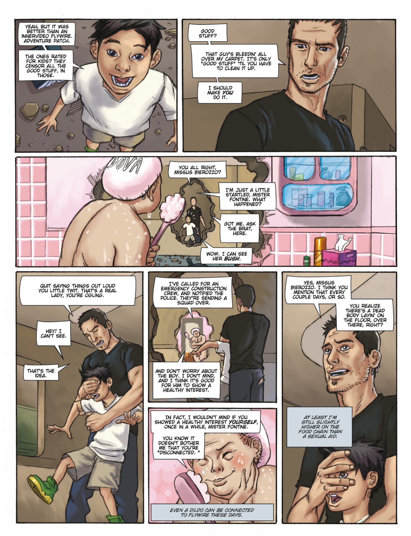 Read online Flywires comic -  Issue #1 - 12