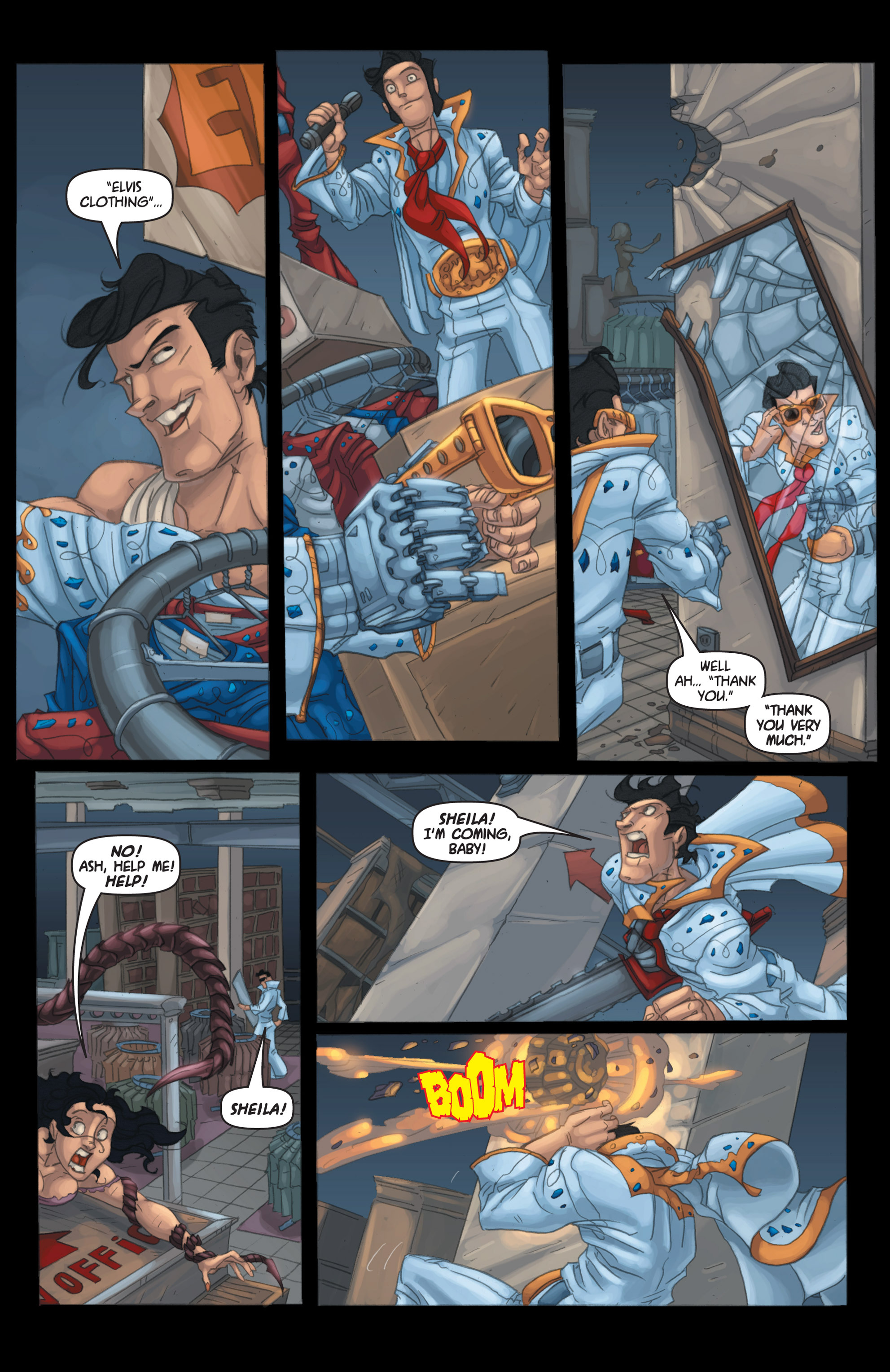 Read online Army of Darkness: Shop Till You Drop Dead comic -  Issue #Army of Darkness: Shop Till You Drop Dead TPB - 98