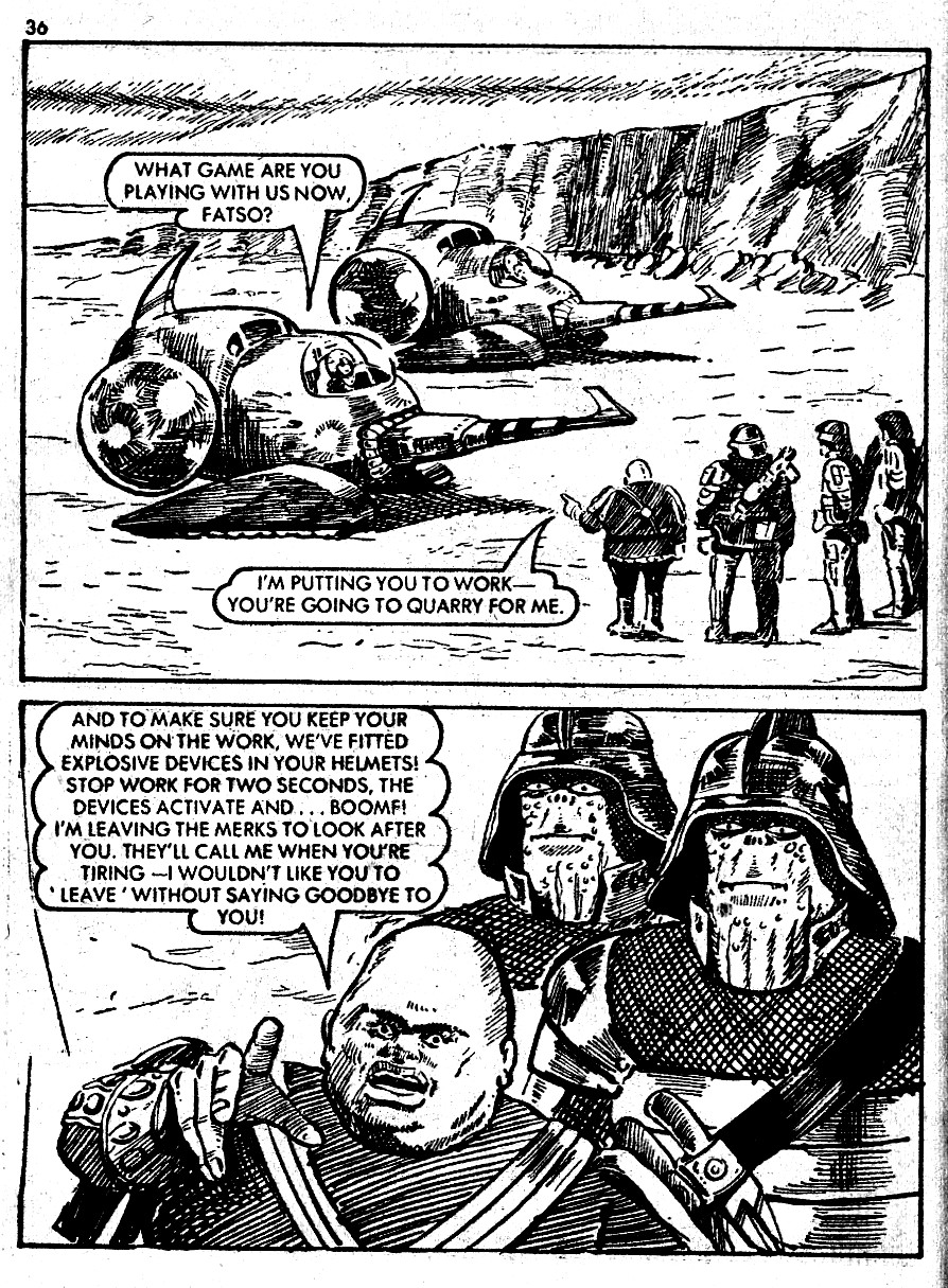 Read online Starblazer comic -  Issue #8 - 36