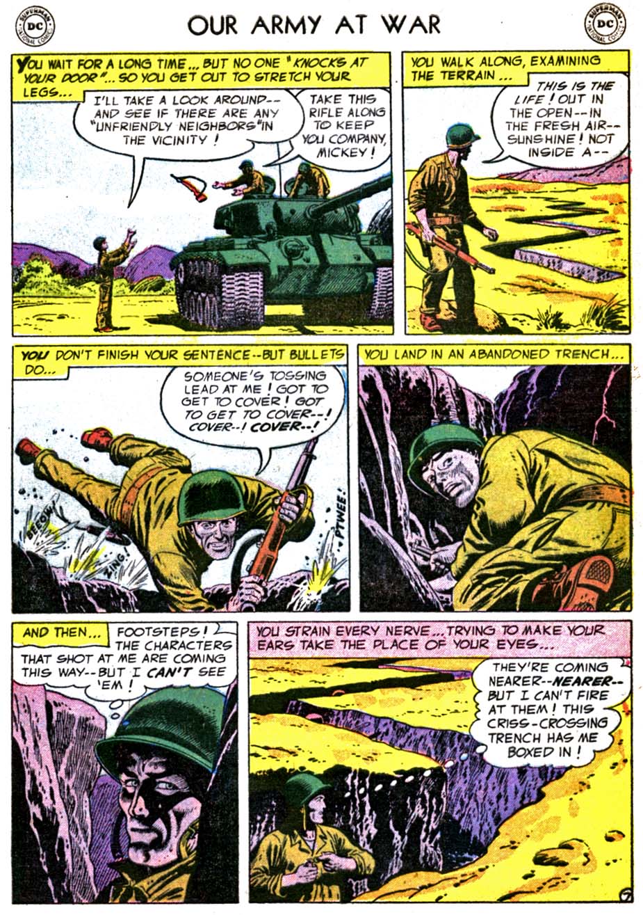Read online Our Army at War (1952) comic -  Issue #39 - 9