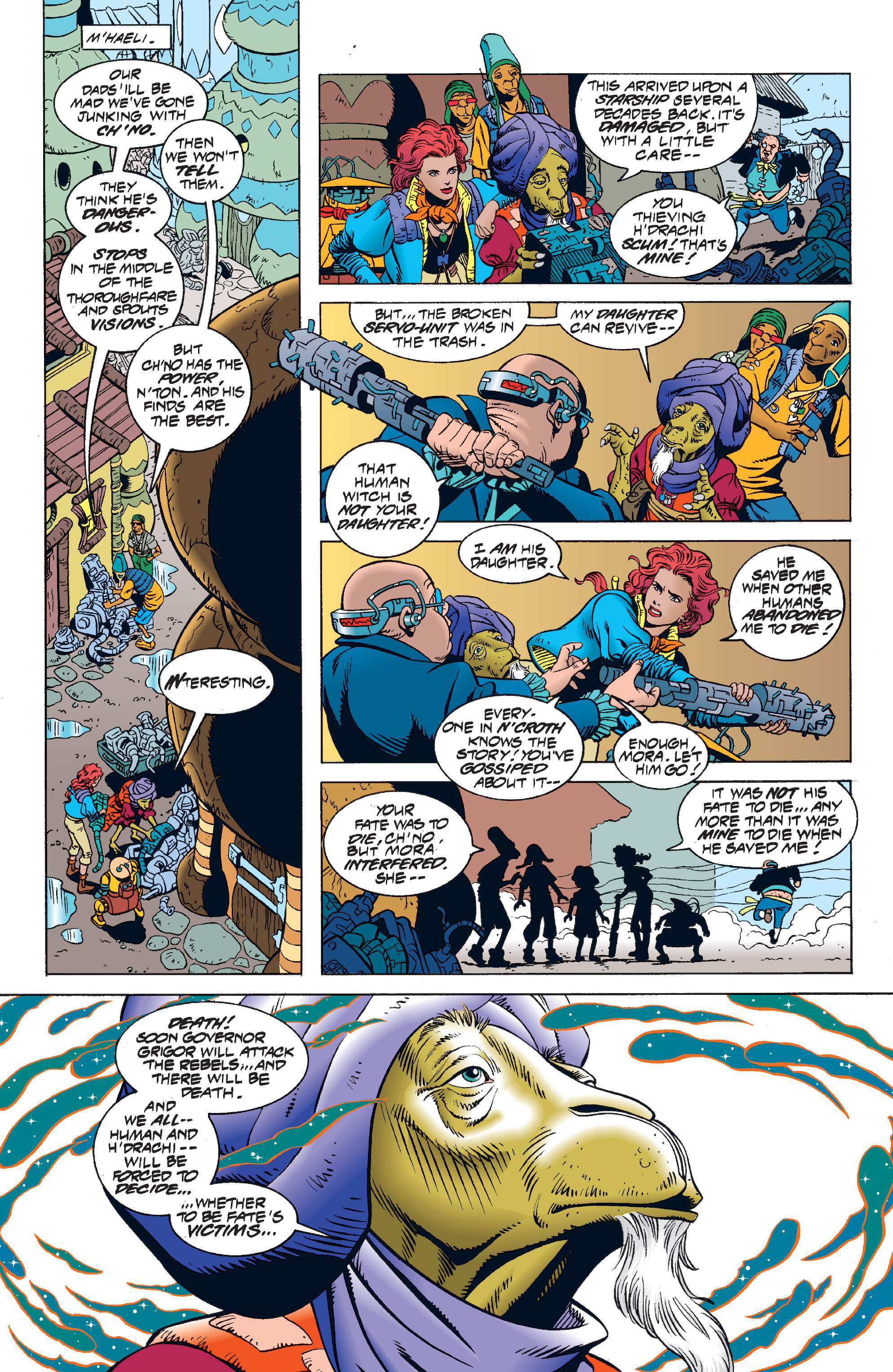 Read online Star Wars: River of Chaos comic -  Issue #1 - 8