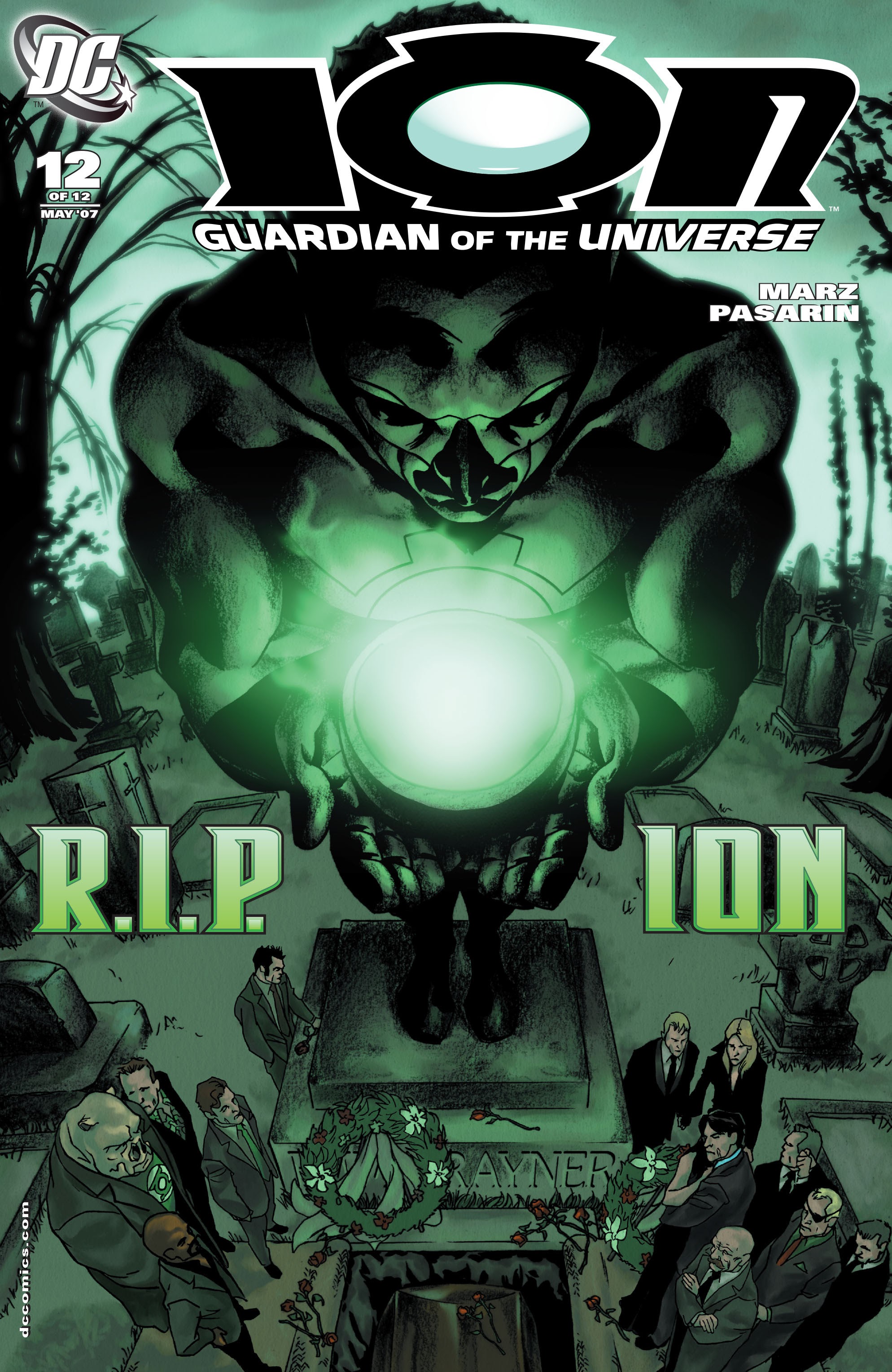 Read online Ion: Guardian of the Universe comic -  Issue #12 - 1