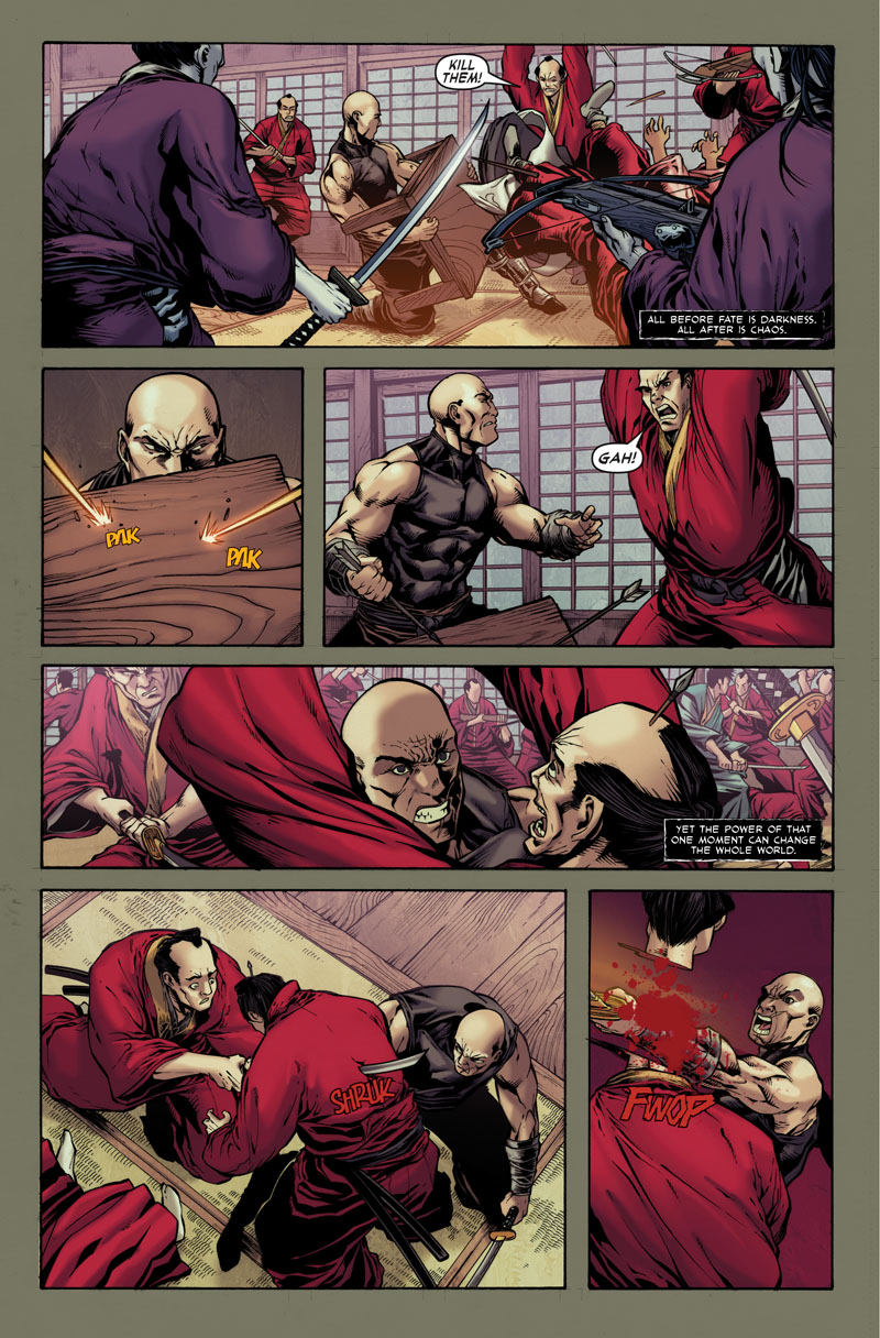 Read online Samurai's Blood comic -  Issue #6 - 10