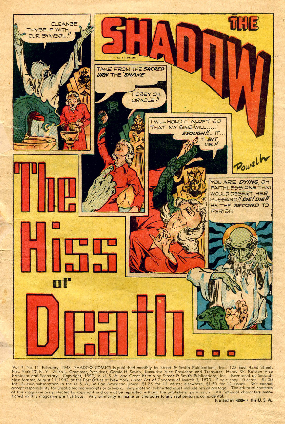 Read online Shadow Comics comic -  Issue #83 - 3