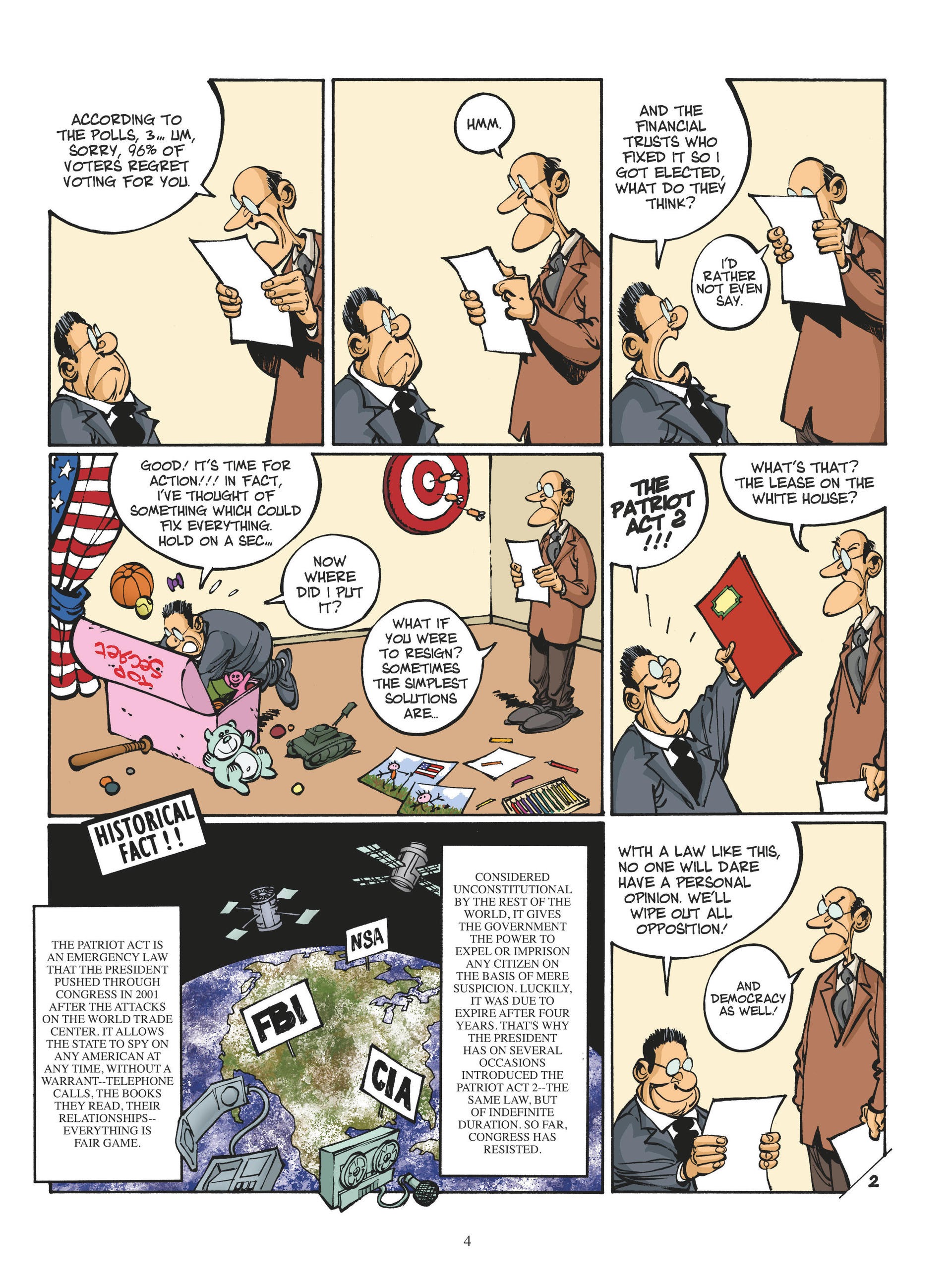 Read online Mister President comic -  Issue #3 - 4