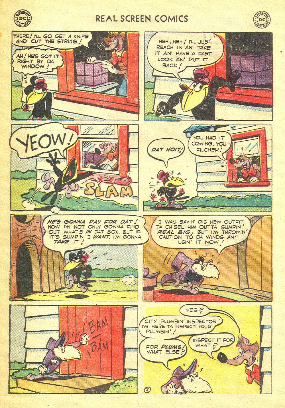 Read online Real Screen Comics comic -  Issue #59 - 4