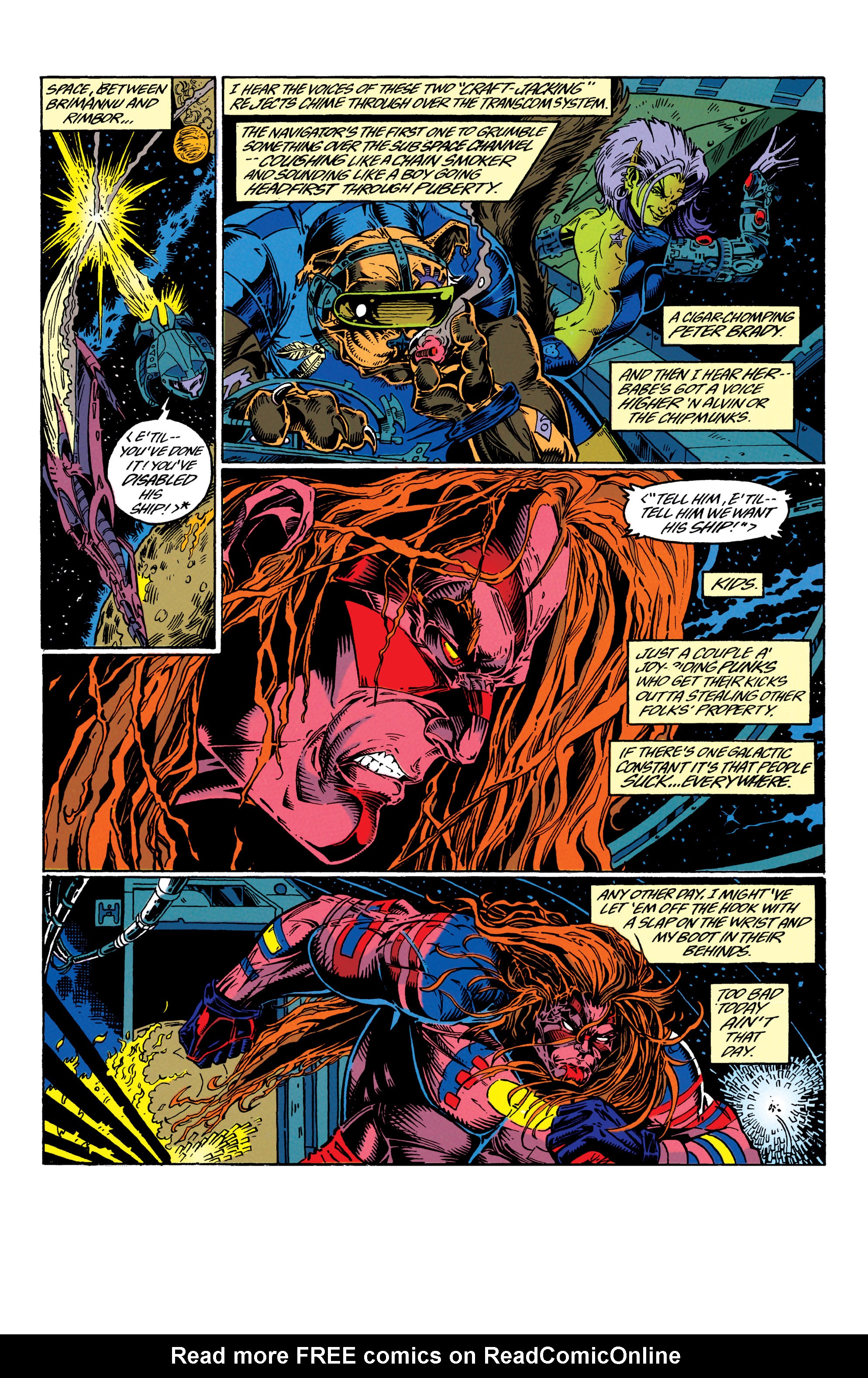 Read online Guy Gardner: Warrior comic -  Issue #35 - 2
