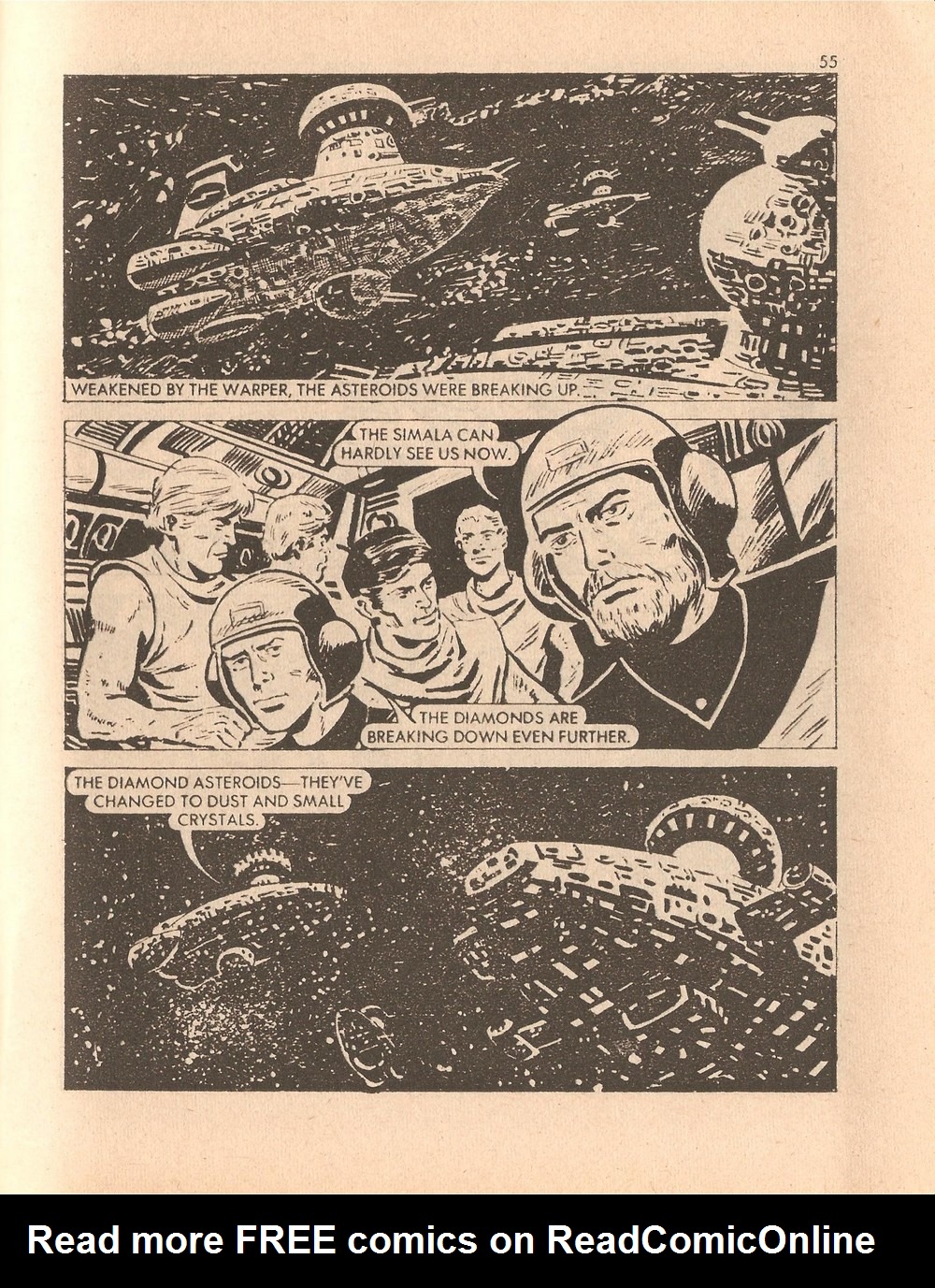 Read online Starblazer comic -  Issue #23 - 55