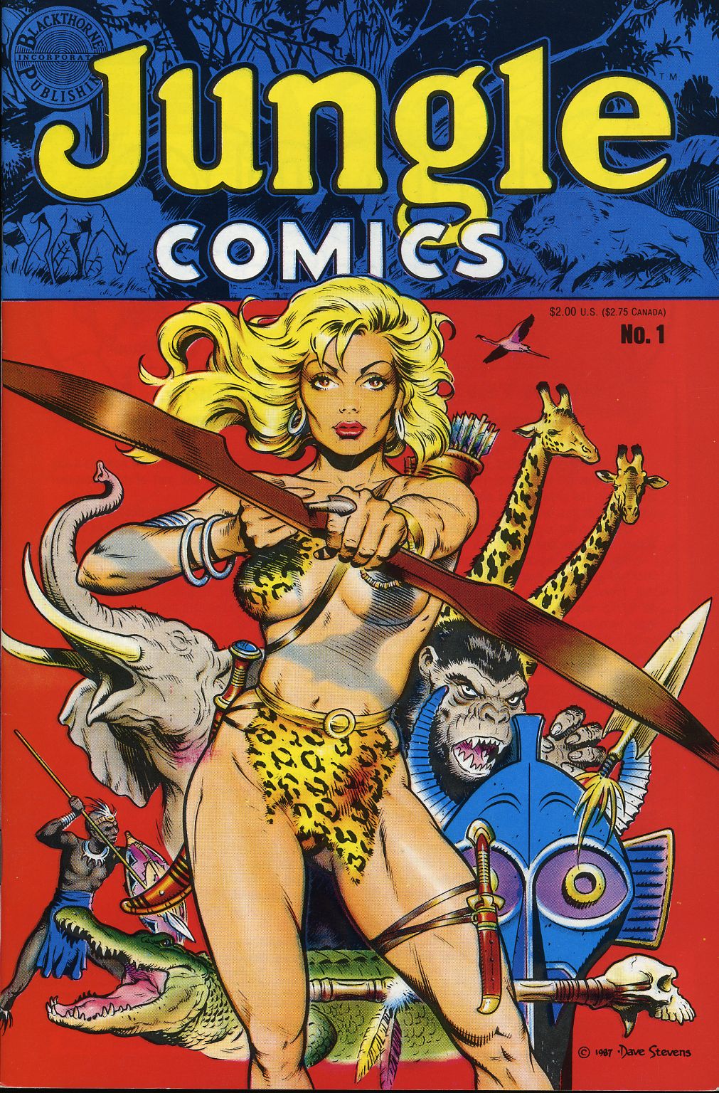 Read online Jungle Comics (1988) comic -  Issue #1 - 1
