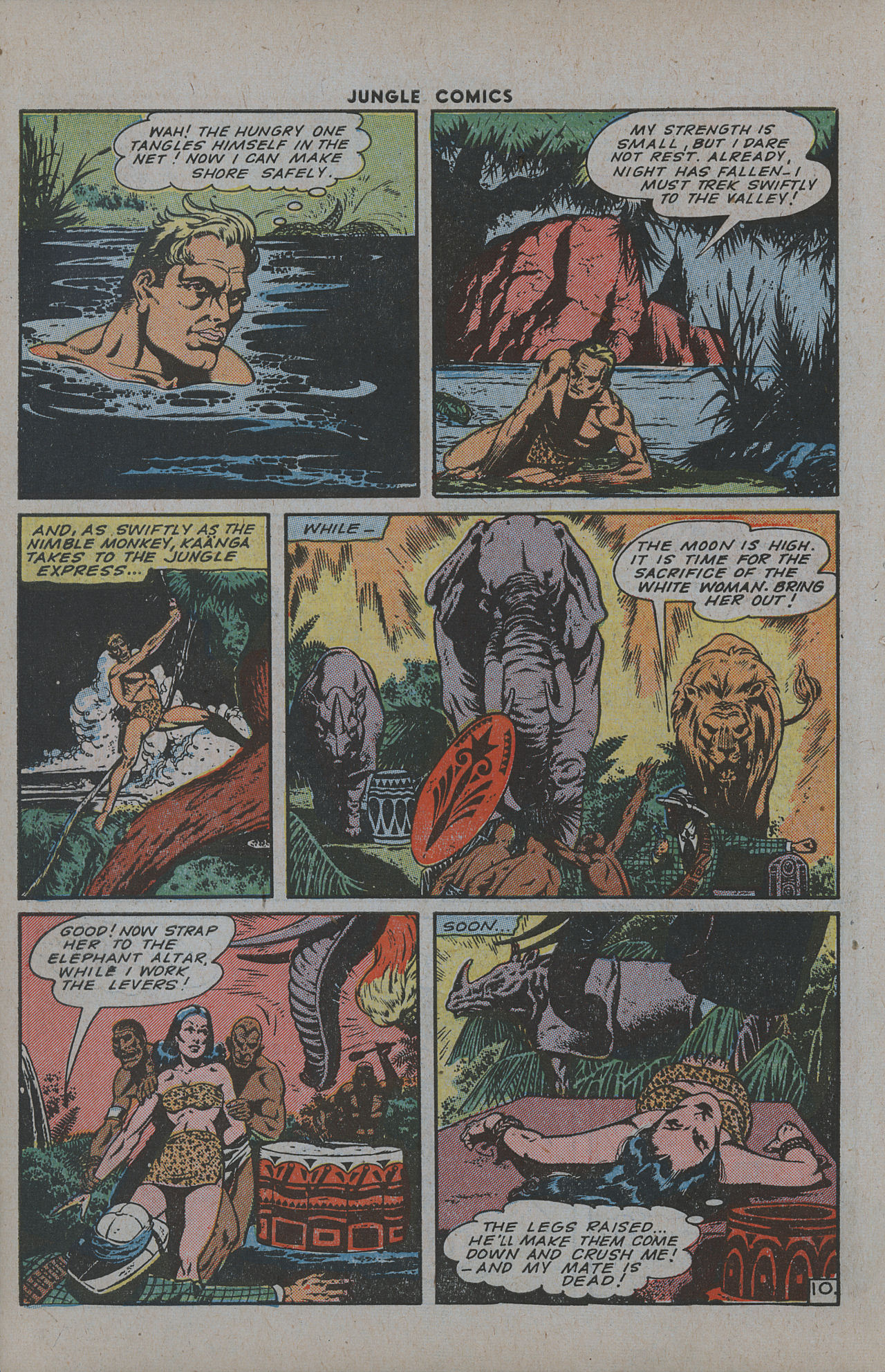 Read online Jungle Comics comic -  Issue #64 - 12